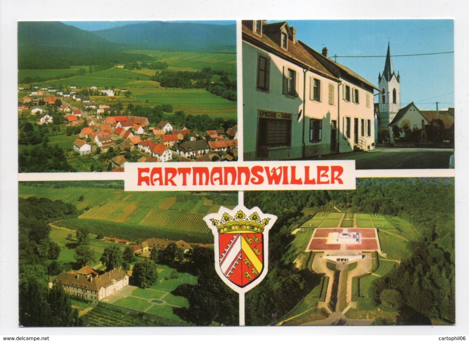 - CPM HARTMANNSWILLER (68) - 4 Vues Différentes - Photo CIM 6302 - - Sonstige & Ohne Zuordnung