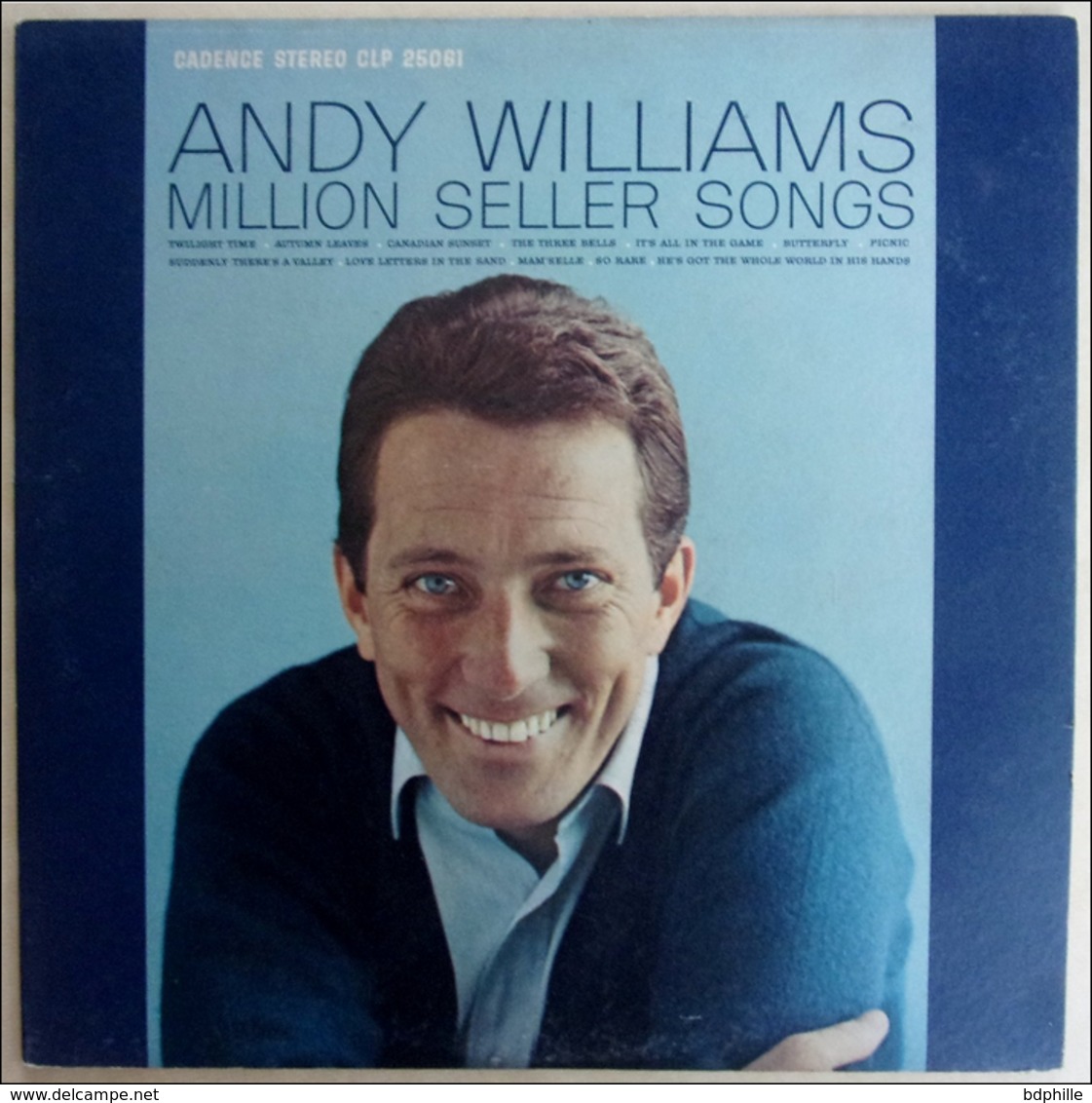 Andy Williams : Million Seller Songs (LP U.S.A) LP 33 - Collectors
