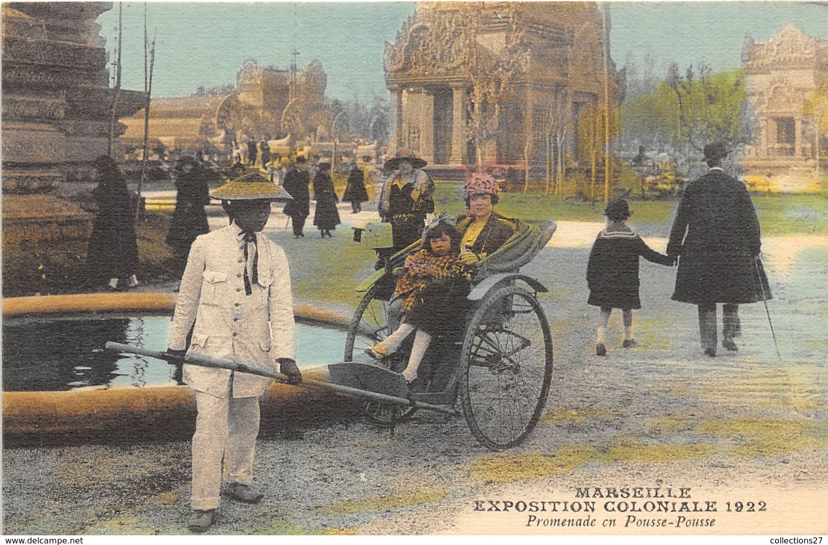 LOT- DEPARTEMENT 13-MARSEILLE-  20 CARTES POSTALES ANCIENNES Exposition Coloniale 1922 - 100 - 499 Postcards