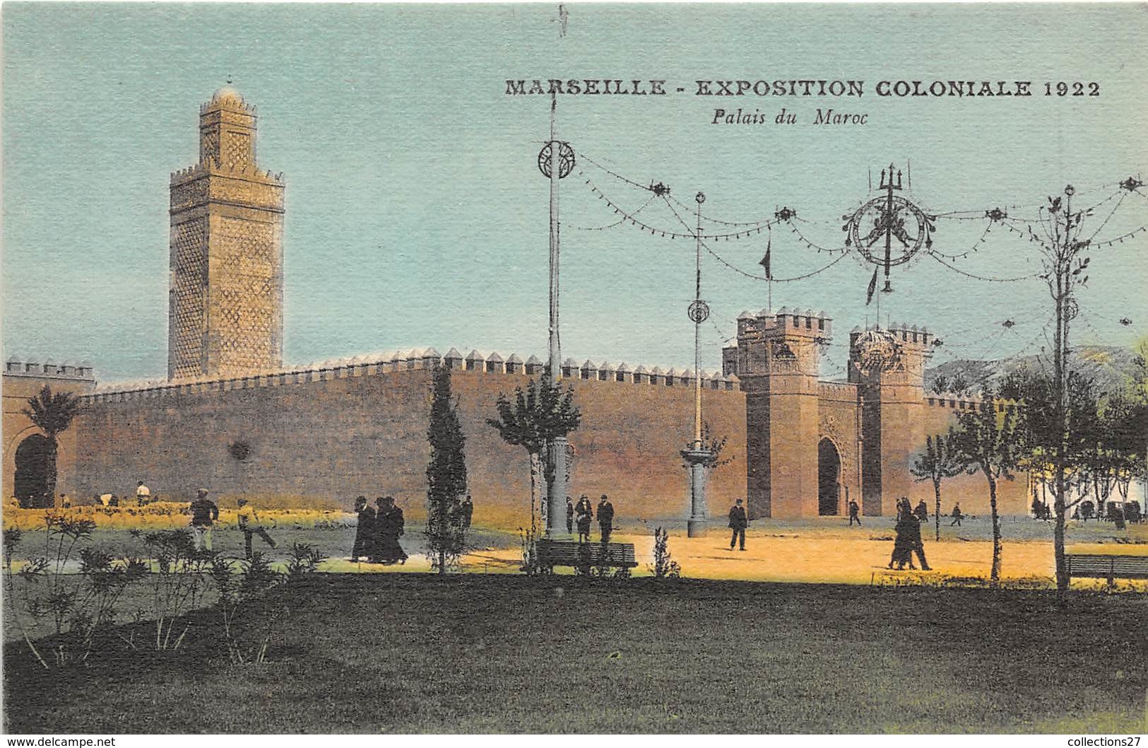 LOT- DEPARTEMENT 13-MARSEILLE-  20 CARTES POSTALES ANCIENNES exposition coloniale 1922