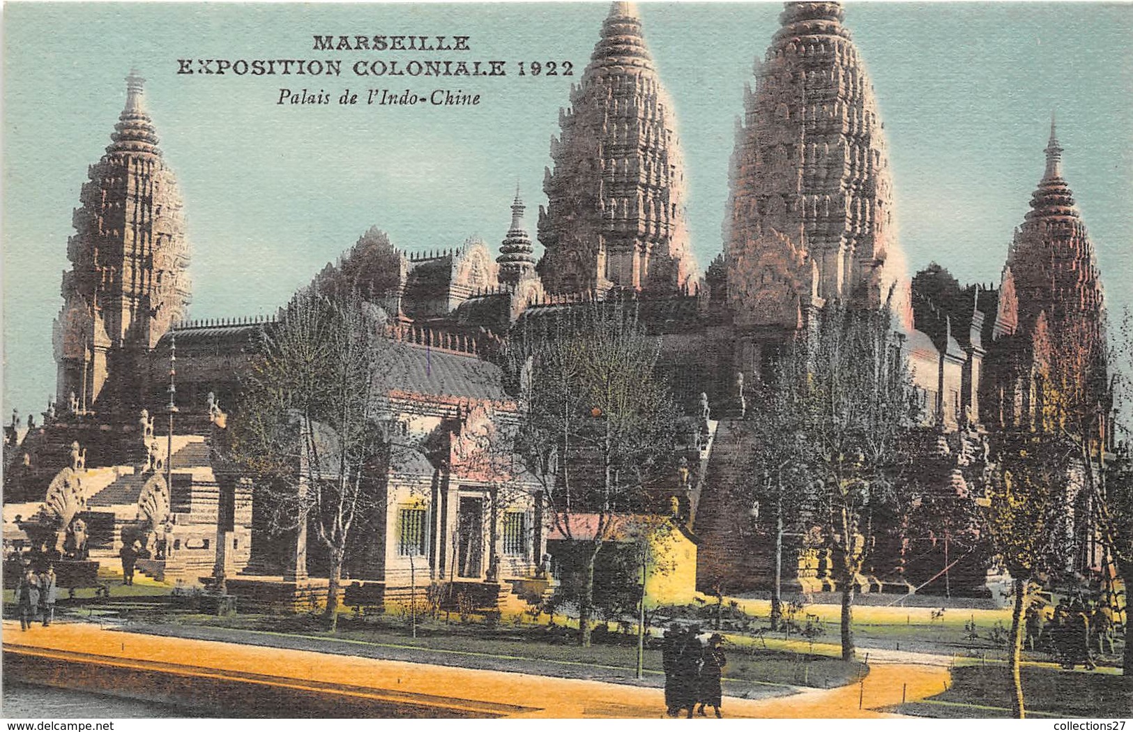 LOT- DEPARTEMENT 13-MARSEILLE-  20 CARTES POSTALES ANCIENNES exposition coloniale 1922