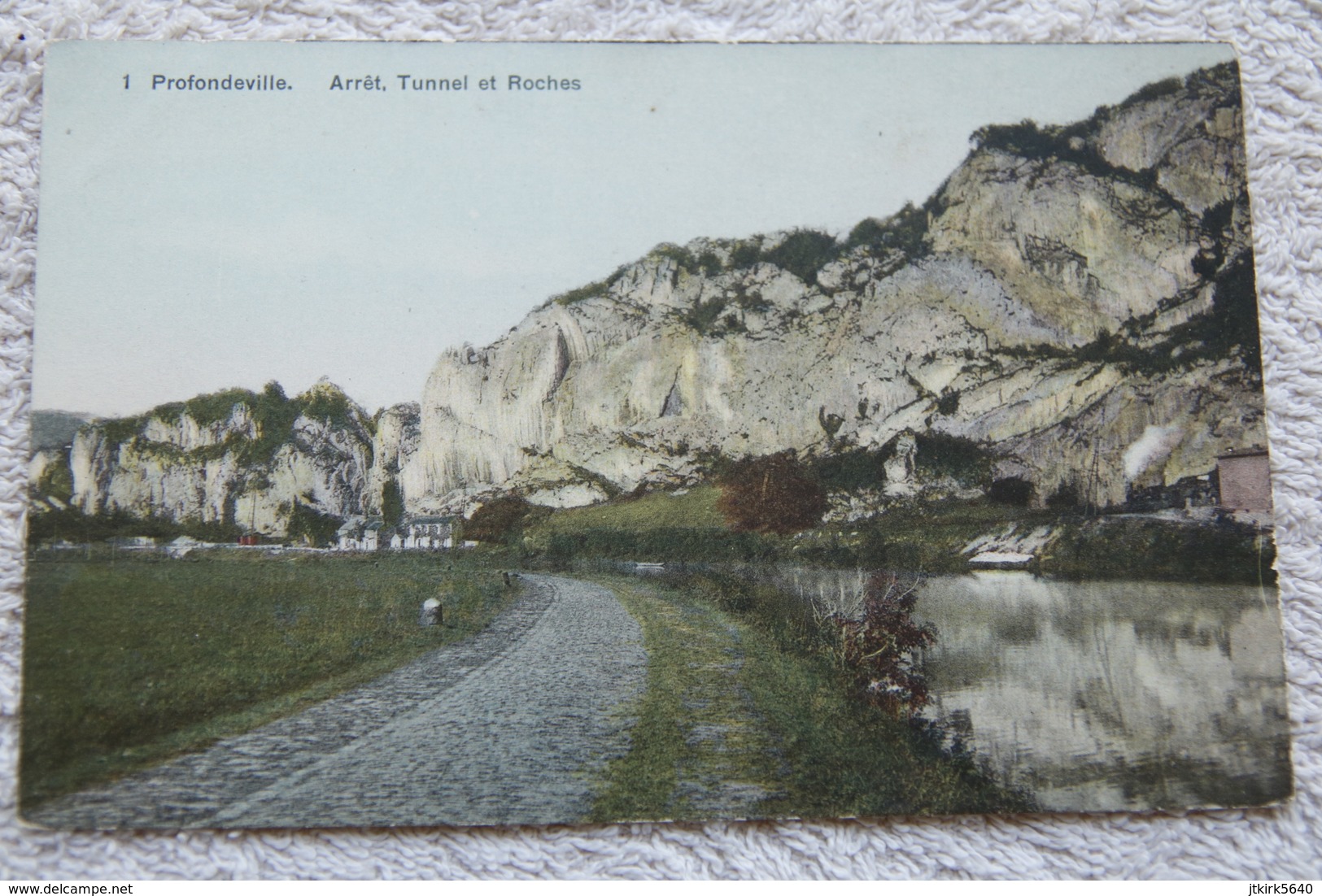 Profondeville "Arrêt, Tunnel Et Roches" - Profondeville