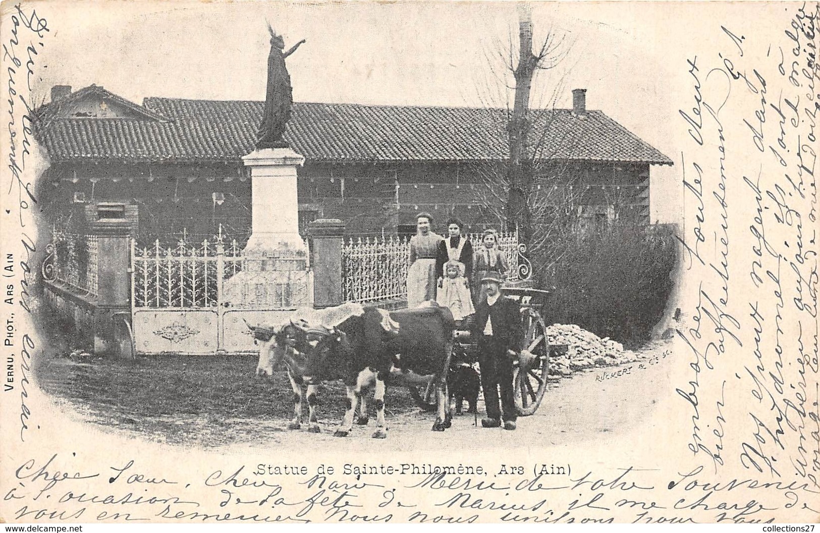 01-ARS-STATUE DE SAINT-PHILOMENE - Ars-sur-Formans