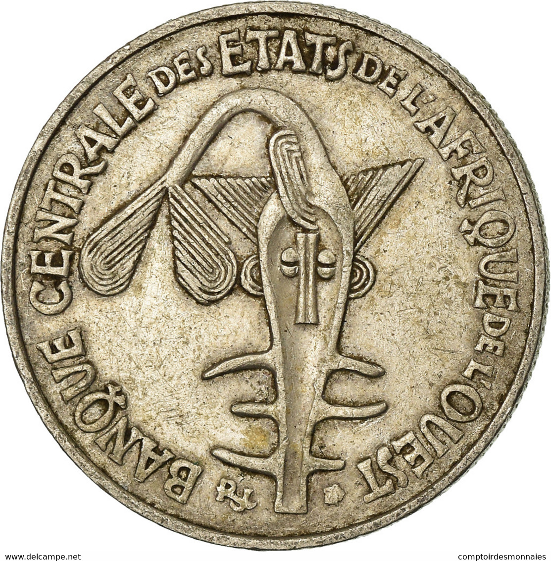 Monnaie, West African States, 50 Francs, 2000, TTB, Copper-nickel, KM:6 - Côte-d'Ivoire