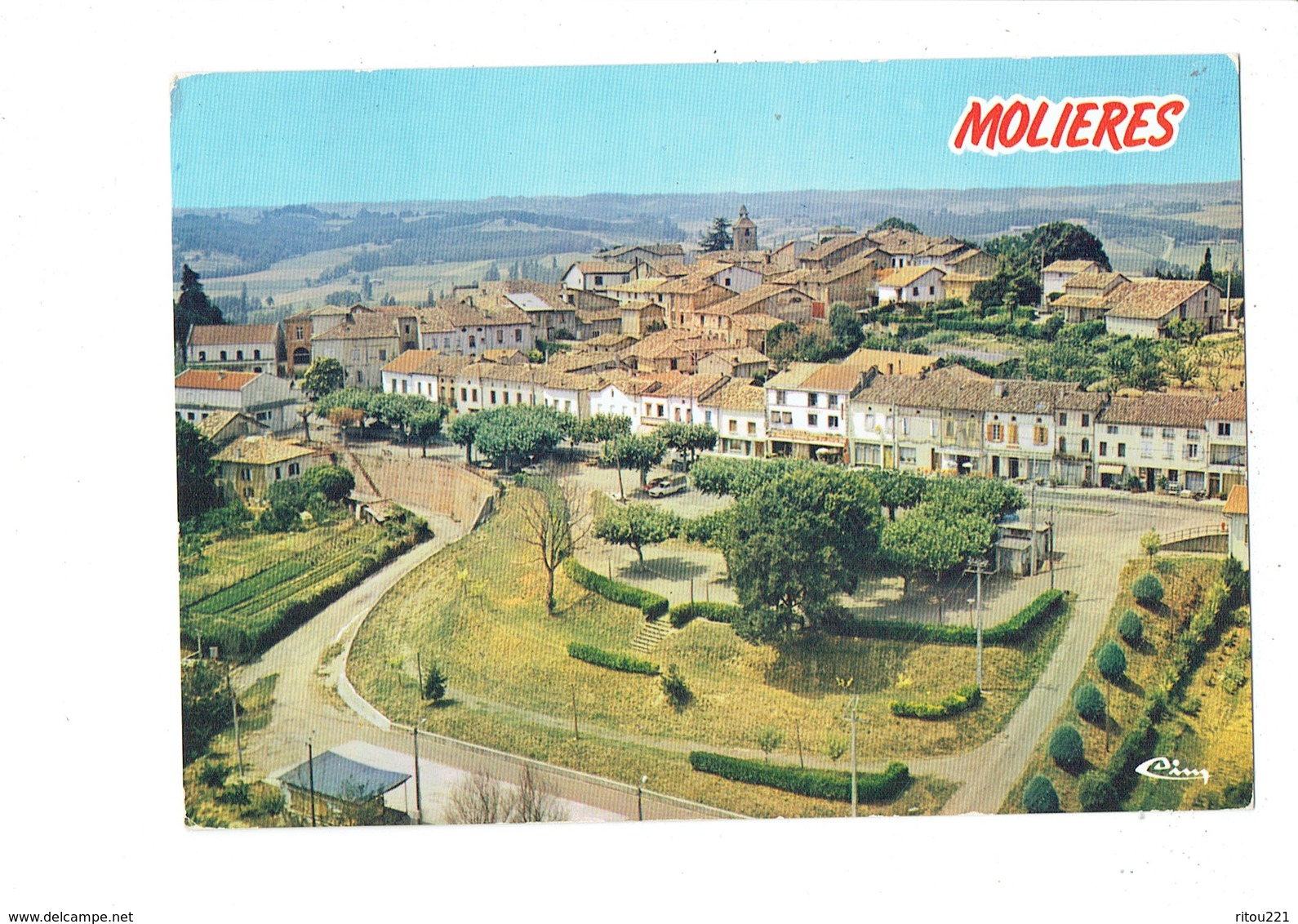 Cpm - 82 - Molieres - Vue Générale Aérienne - 1983 - Cim 399823548 - - Molieres