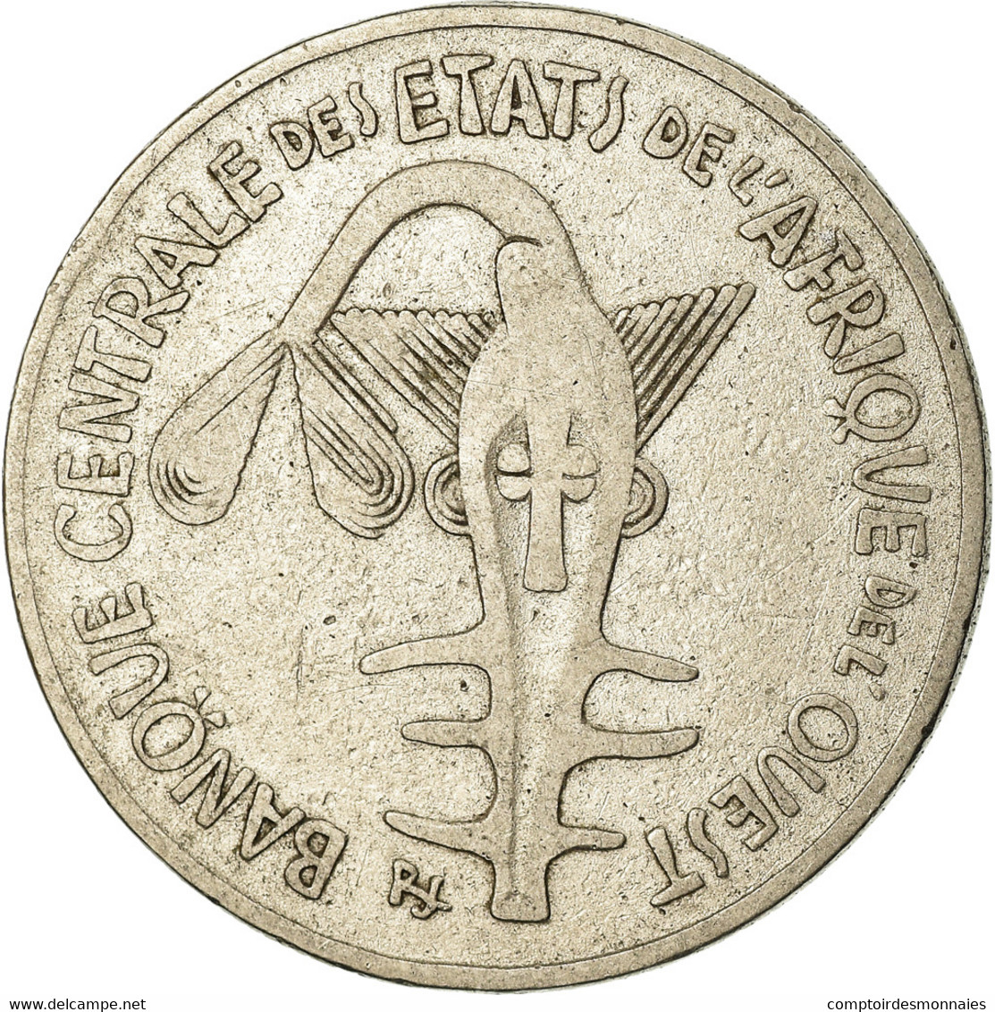 Monnaie, West African States, 100 Francs, 1976, TB+, Nickel, KM:4 - Côte-d'Ivoire