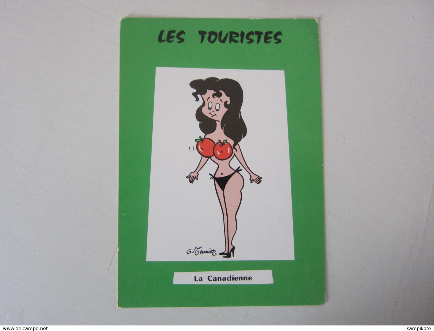 Carte Postale Illustrateur G MEUNIER Les Touristes, La Canadienne - Meunier, G.