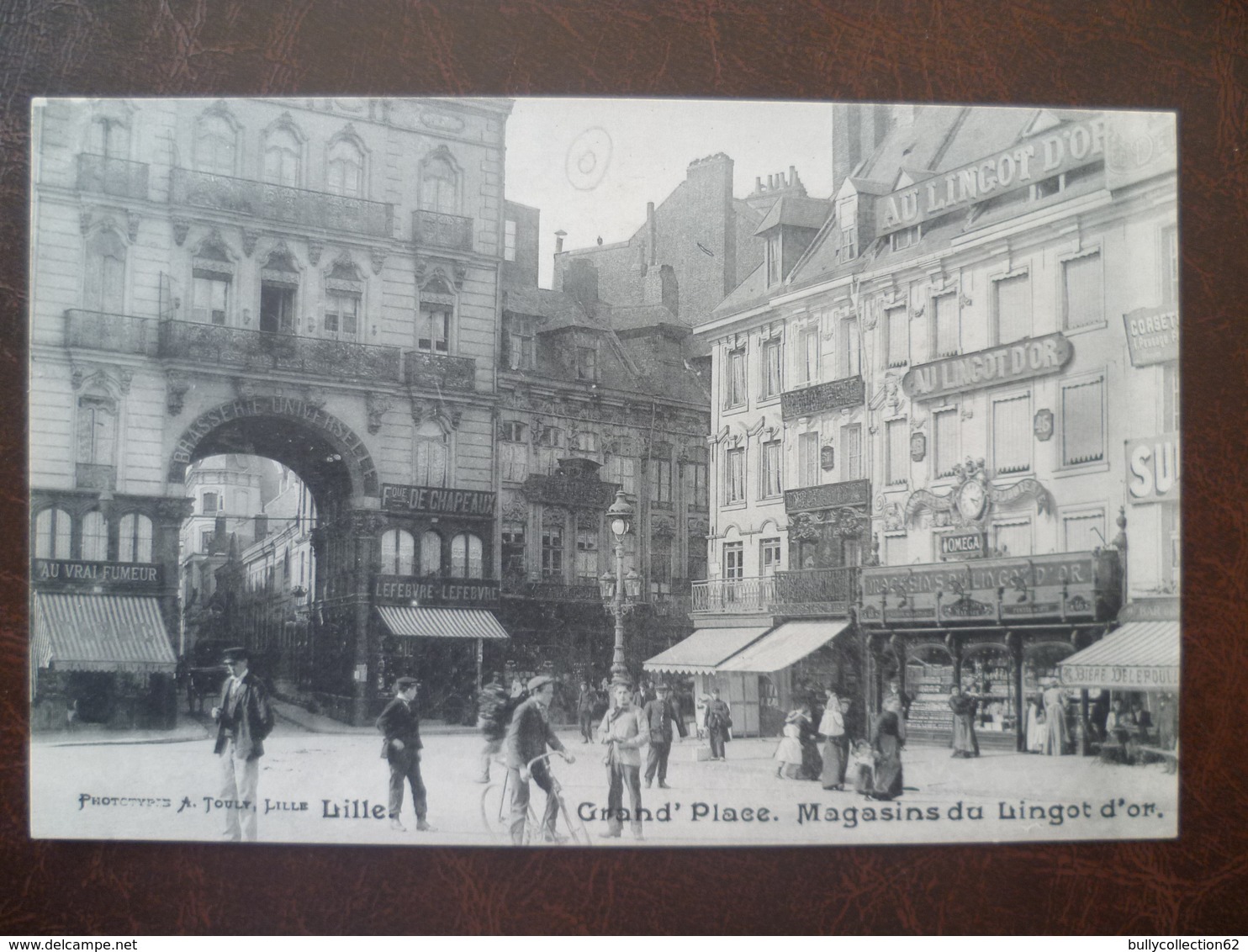 Carte  Grand'place Magasins Du Lingot D'or    - LILLE - Lille