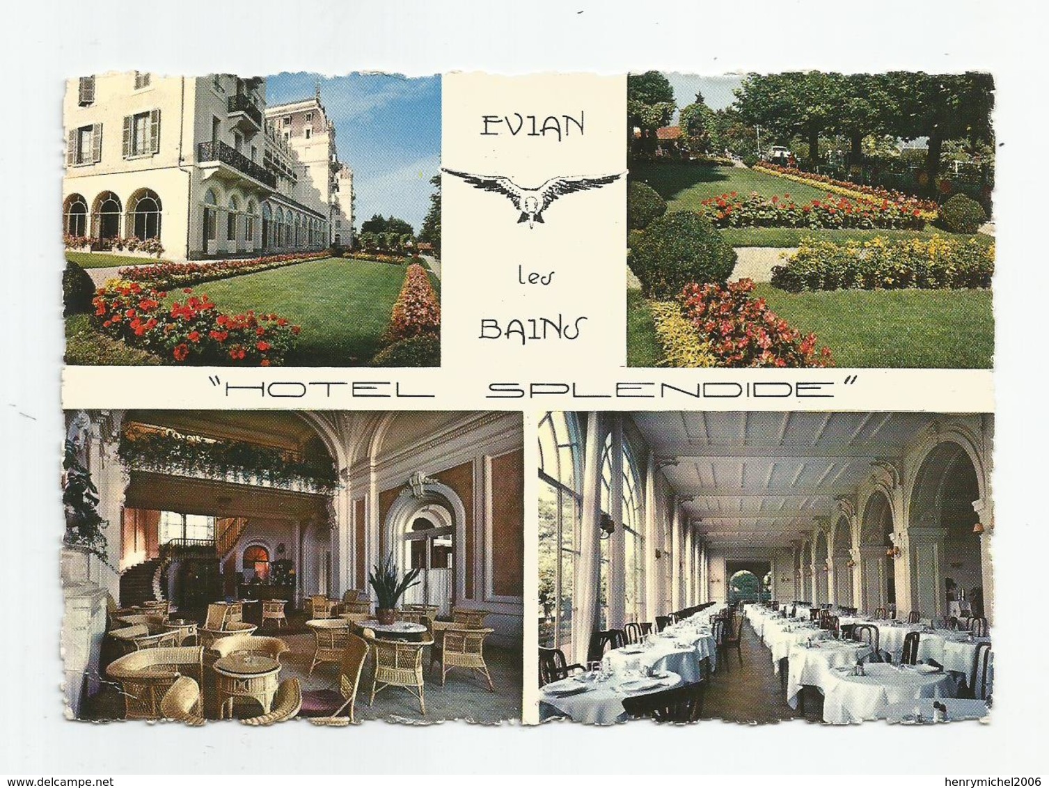 74 Evian Les Bains Hotel Spendide 1966 - Evian-les-Bains