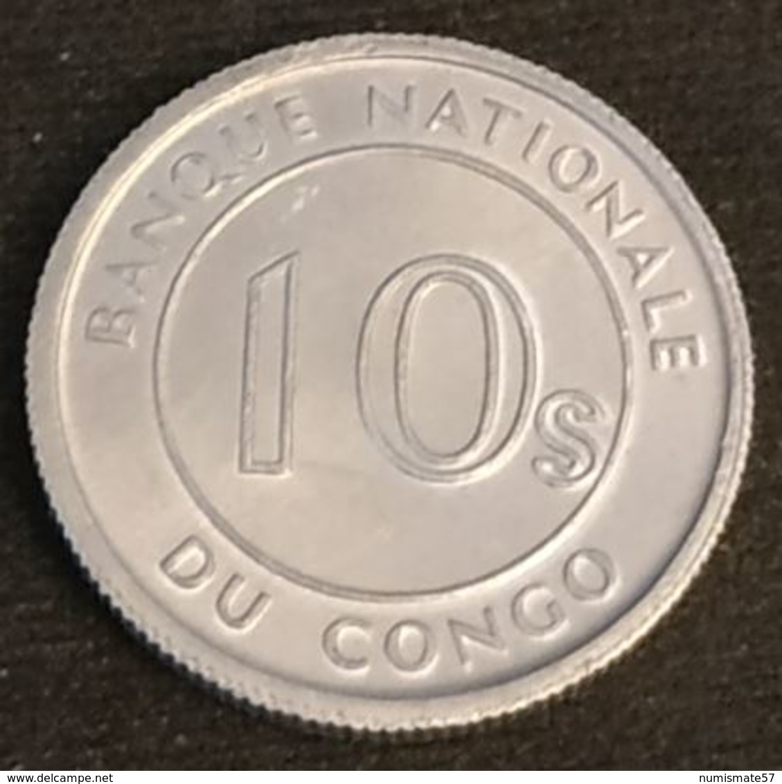 CONGO - 10 SENGI 1967 - KM 7 - Léopard - Congo (República Democrática 1964-70)