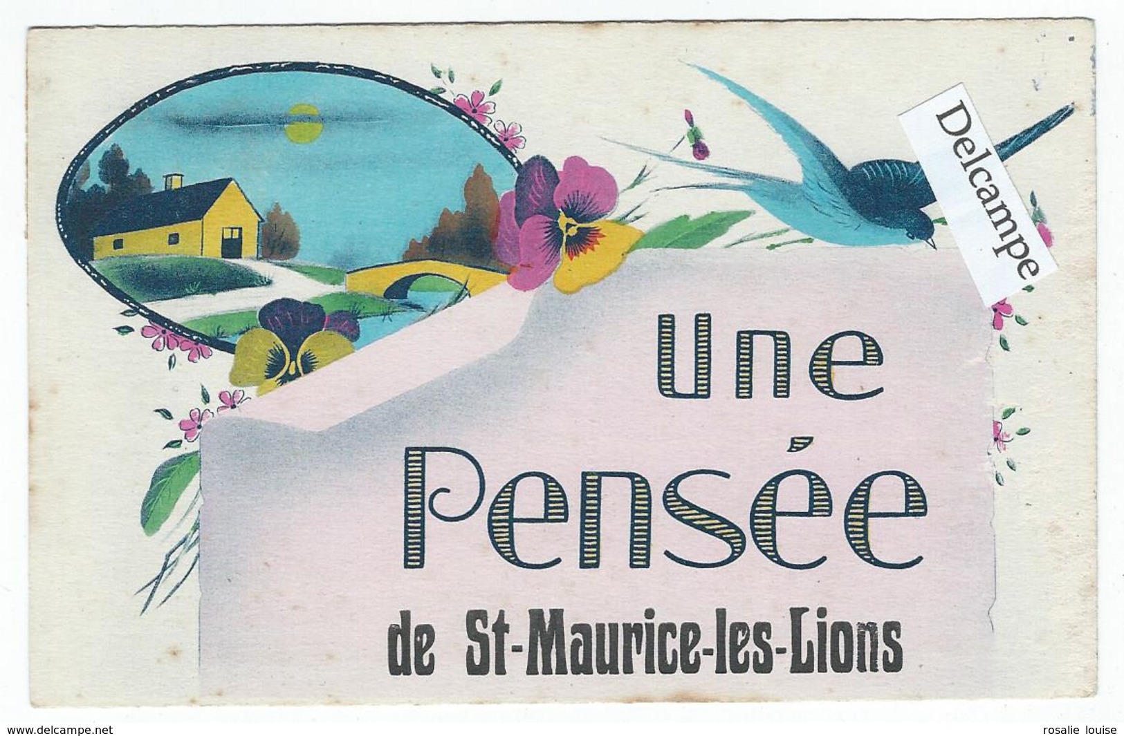 Une Pensée De St-MAURICE-les-LIONS (16) - Altri & Non Classificati