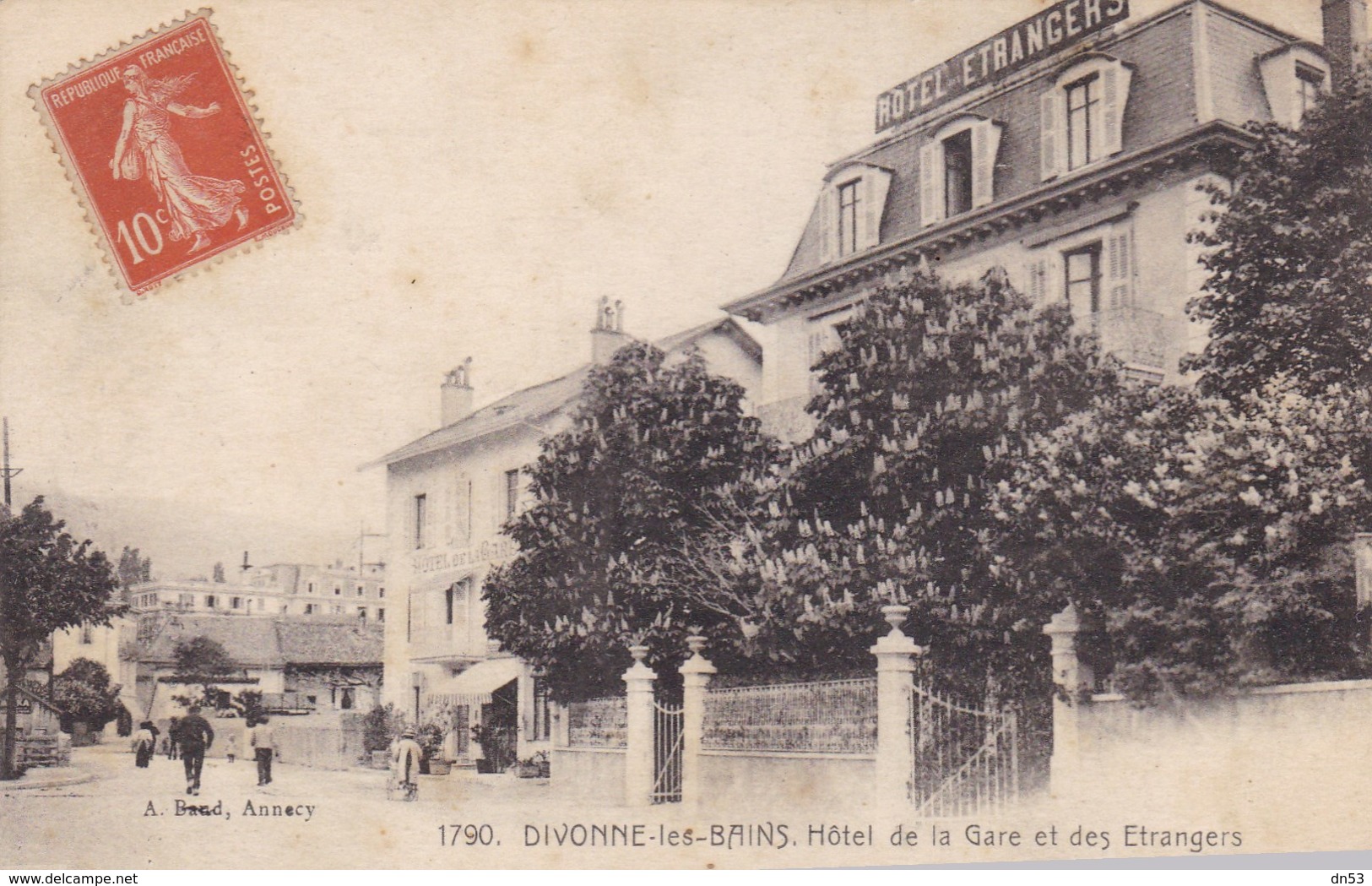 Ain - Divonne-les-bains - Hôtel De La Gare Et Des Etrangers - Divonne Les Bains