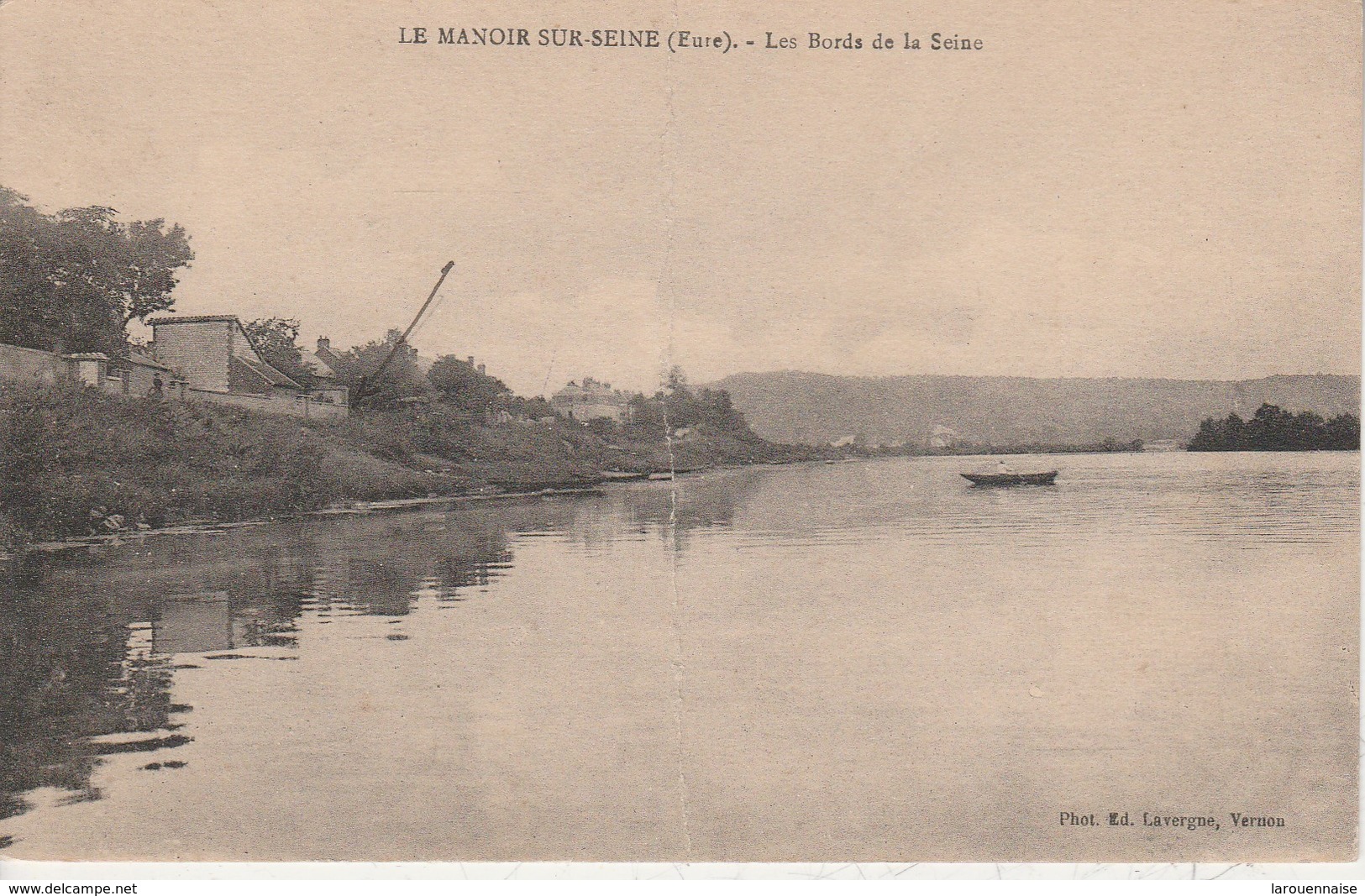 27 - LE MANOIR SUR SEINE - Les Bords De La Seine - Le Manoir