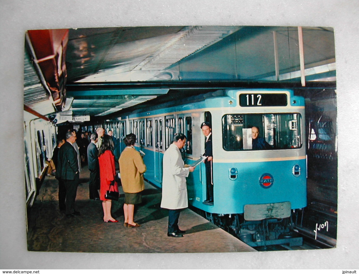 LOT de 36 CPM - Thème FERROVIAIRE - Métro