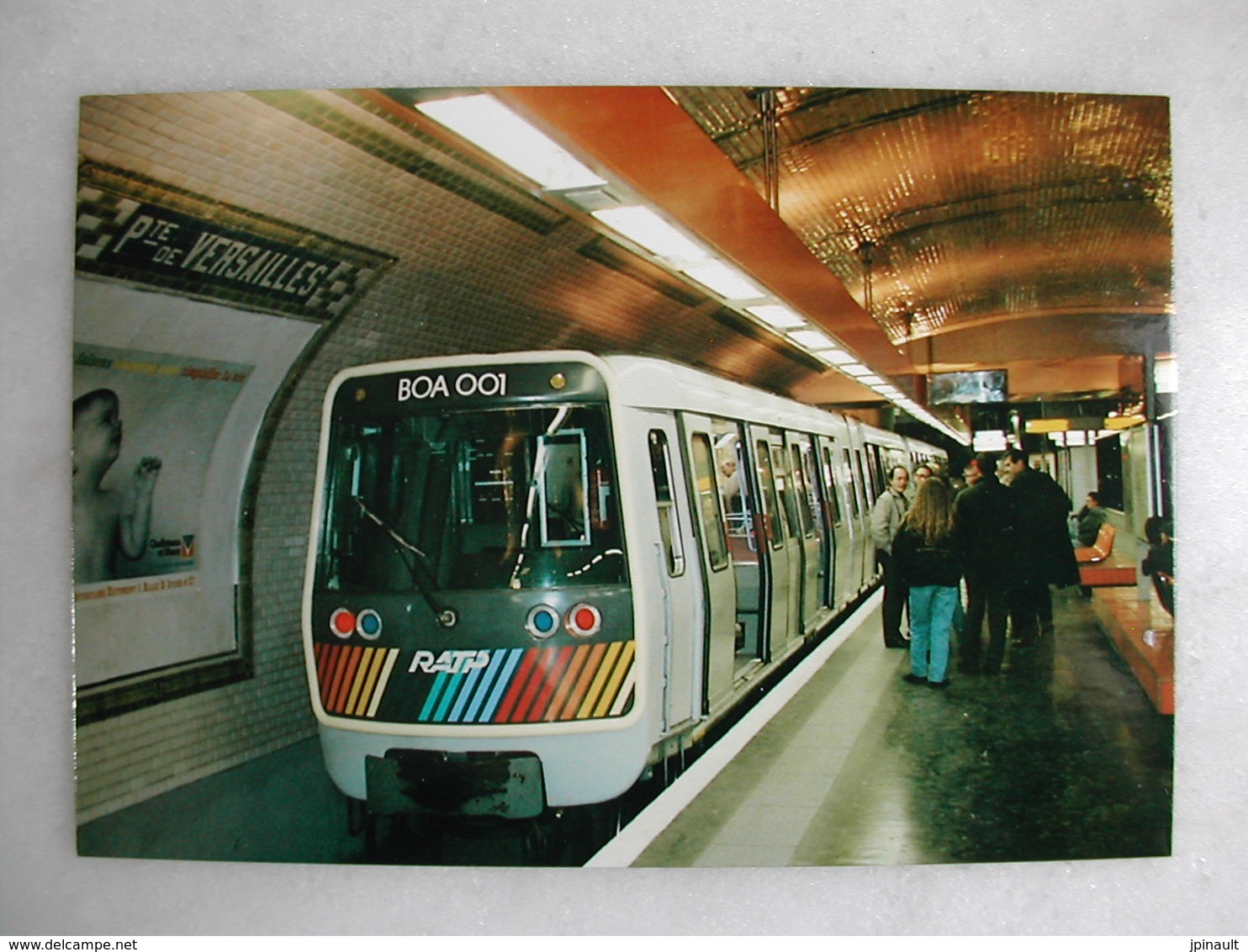 LOT de 36 CPM - Thème FERROVIAIRE - Métro