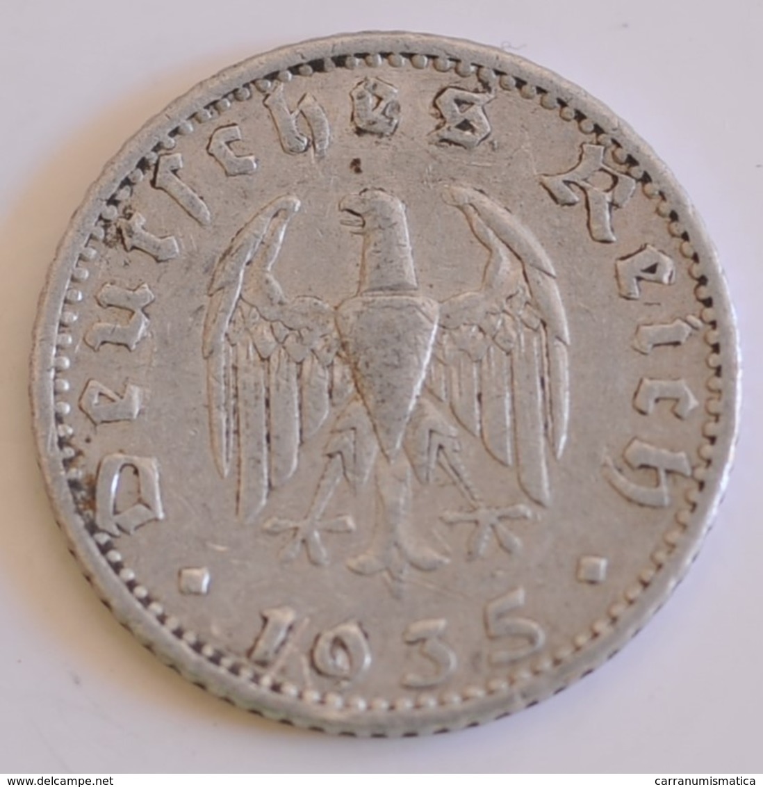 GERMANIA 50 REICHSPFENNIG 1935 - 50 Reichspfennig