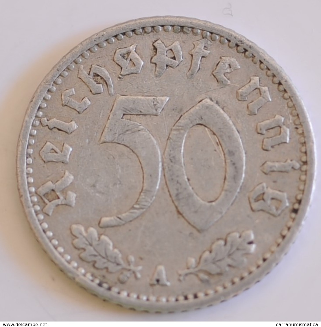 GERMANIA 50 REICHSPFENNIG 1935 - 50 Reichspfennig