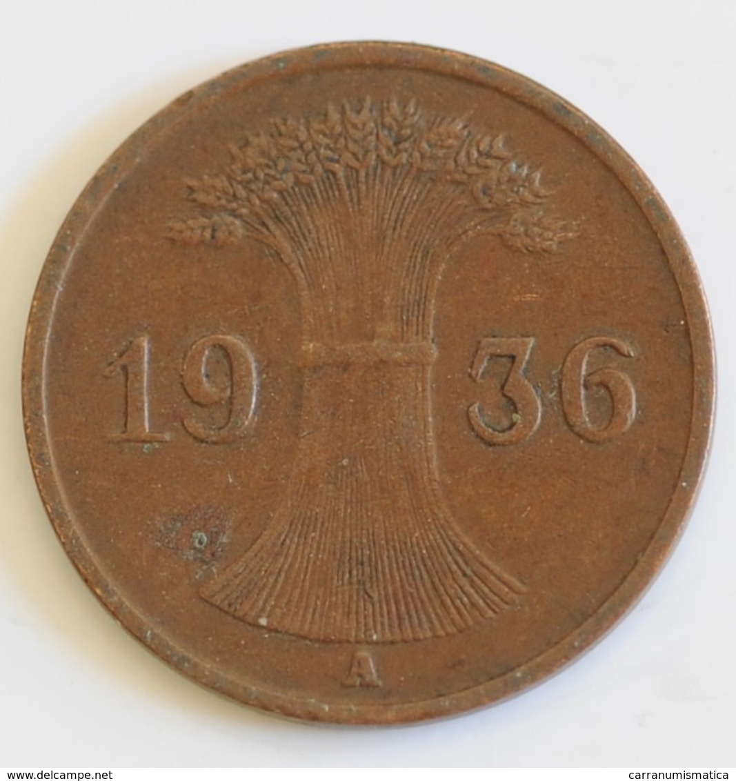 GERMANIA 1 REICHSPFENNIG 1936 - 1 Reichspfennig
