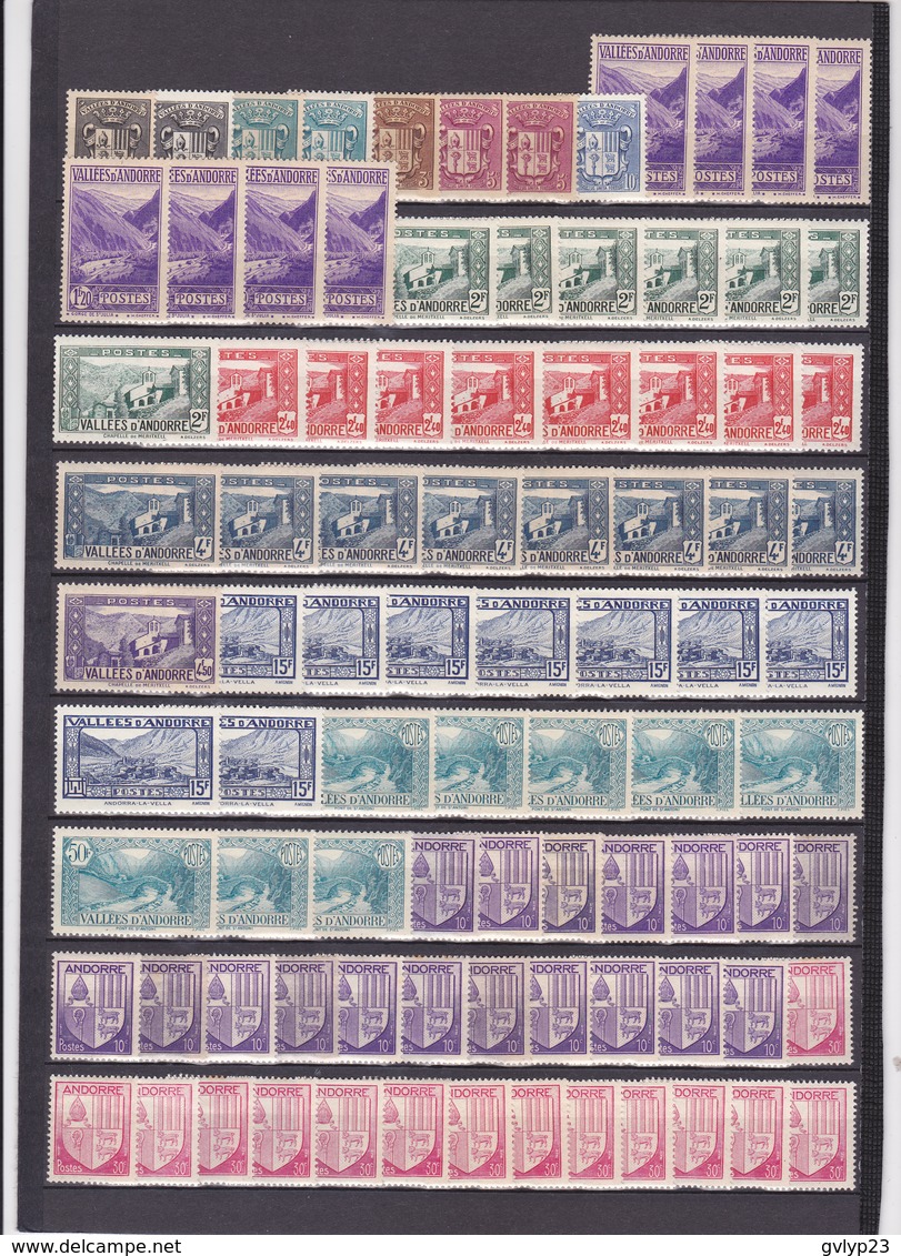 UN LOT DE 196 TIMBRES NEUFS**, NEUFS*, NSG, OBLITéRéS DONT MULTIPLES - Collections