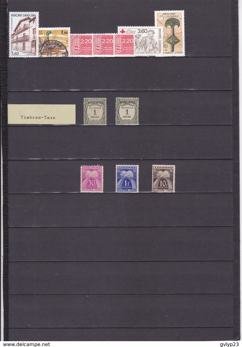 UN LOT DE 196 TIMBRES NEUFS**, NEUFS*, NSG, OBLITéRéS DONT MULTIPLES - Collections