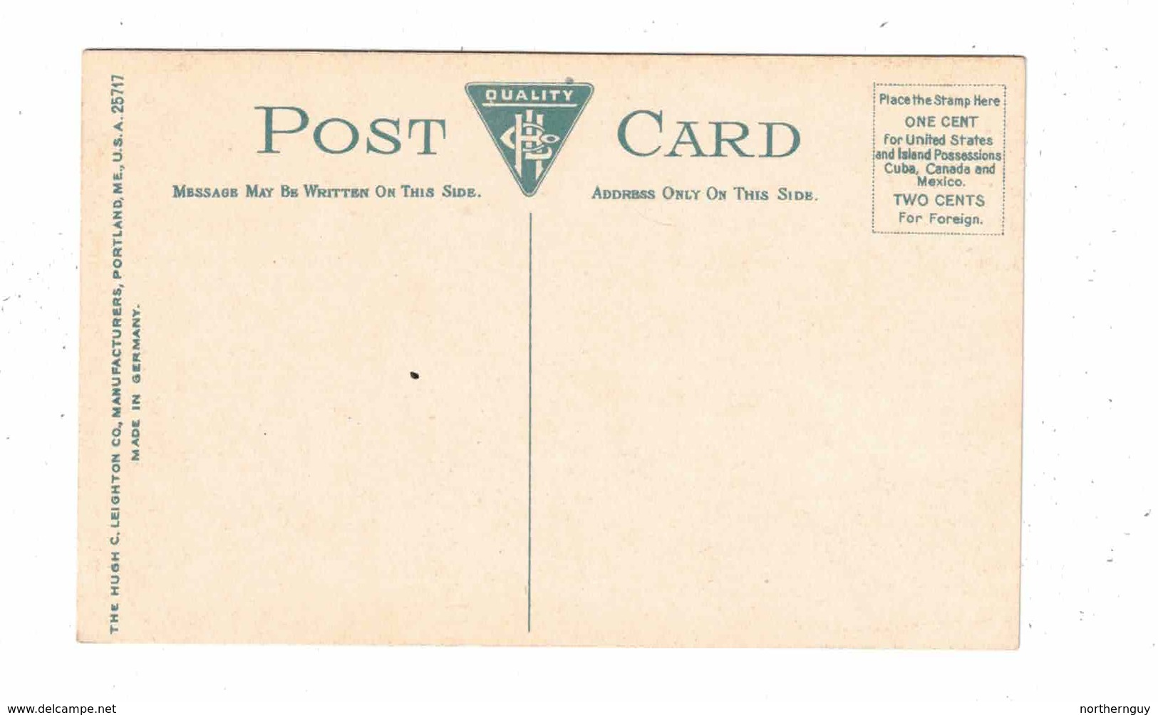 BARRE, Vermont, USA, City Hall & Park, Pre-1920 Leighton Postcard - Barre
