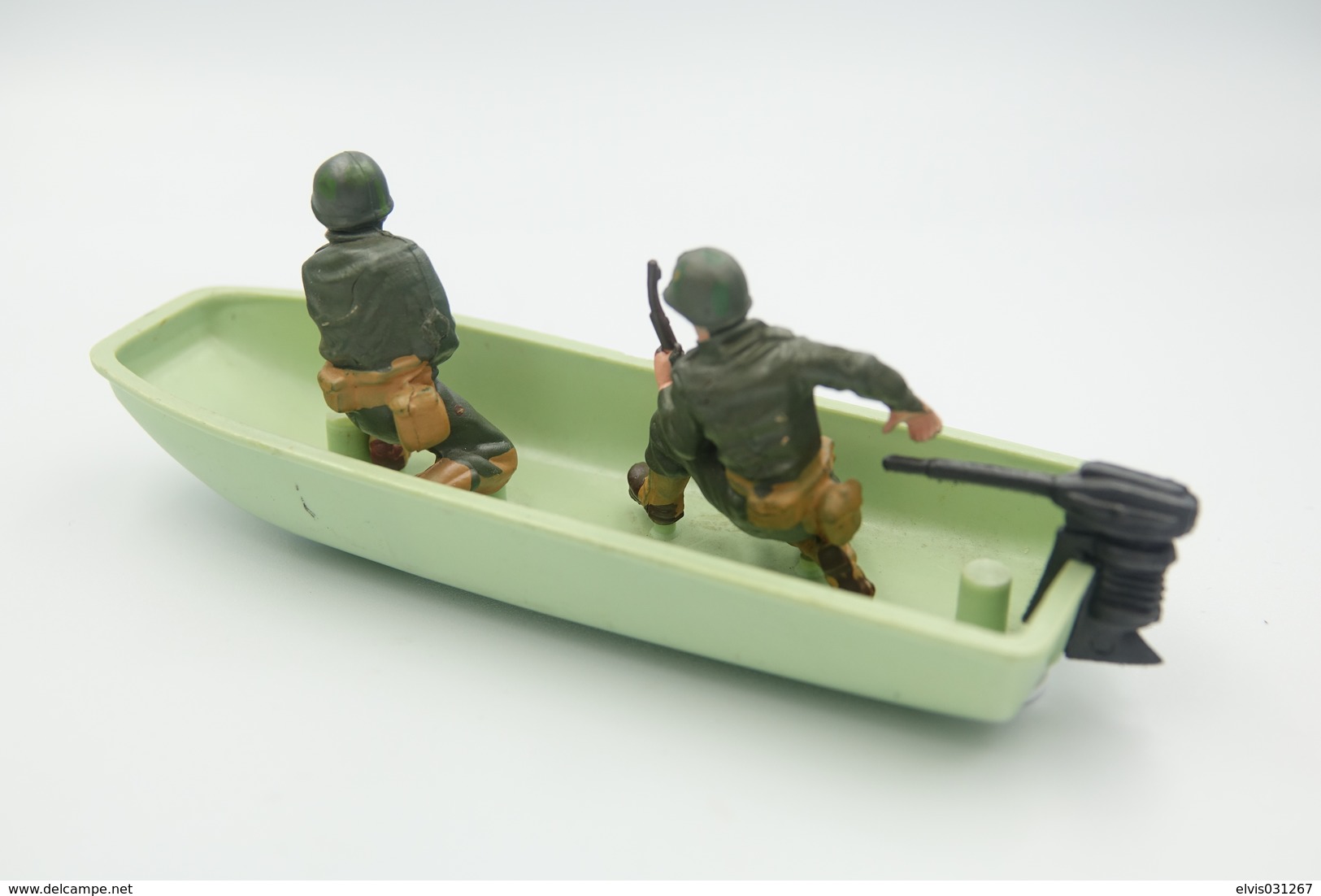 Britains Ltd, Deetail : US MOTOR BOAT WITH MARINES, COMBAT WEAPENS, Made In England, *** ,1969 - Britains