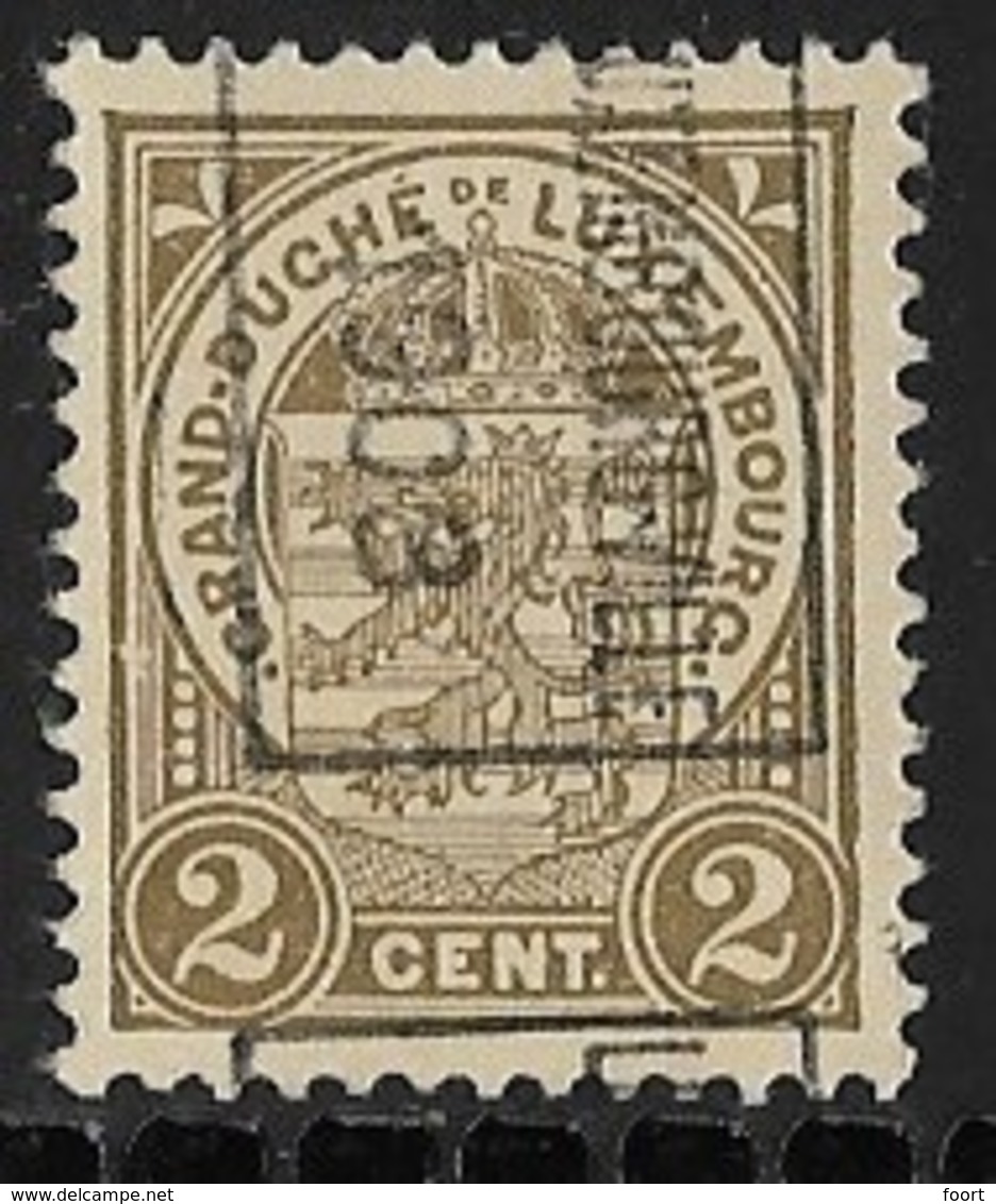 Luxembourg 1908  Prifix Nr. 50B - Prematasellados