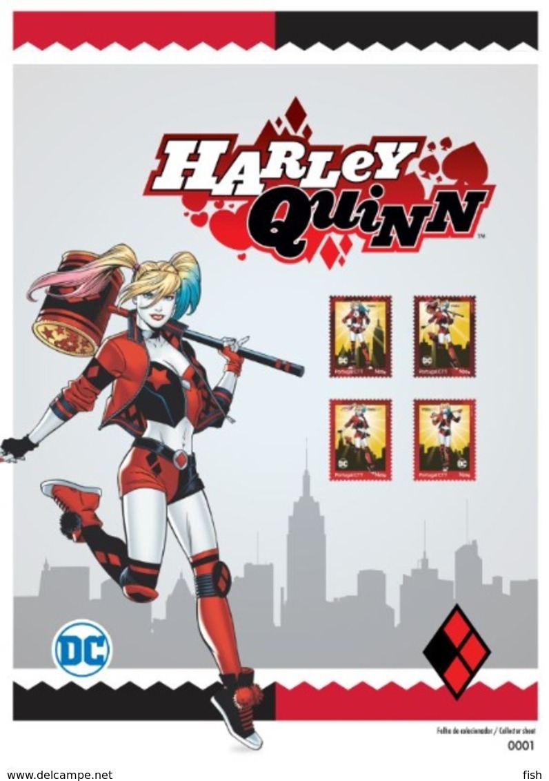 Portugal ** & DC Comics Special Collector Harley Quinn 2020 (86429) - Collections