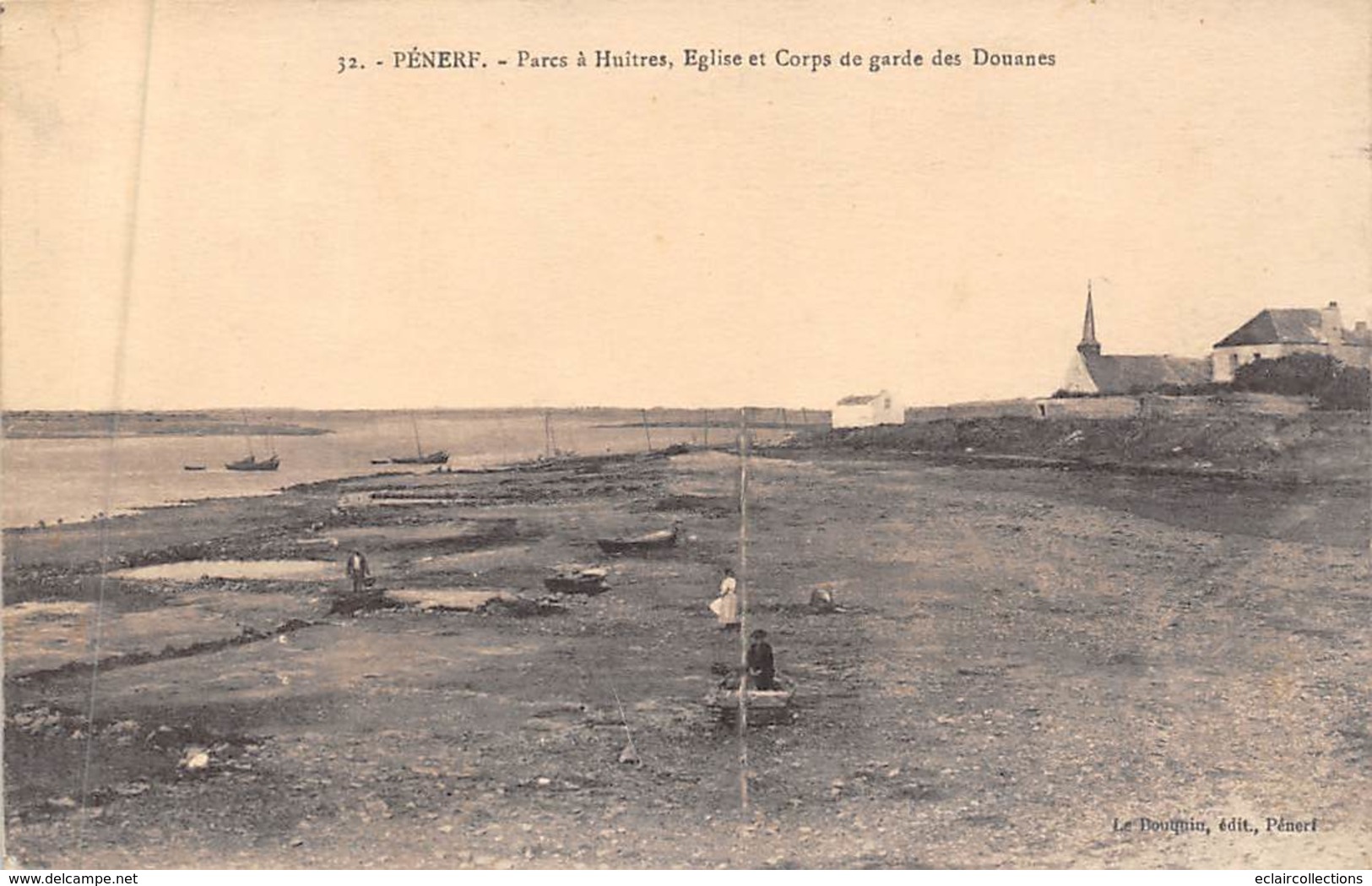 Pénerf          56        Corps De Garde Des Douanes Et Parc A Huîtres          (Voir Scan) - Other & Unclassified