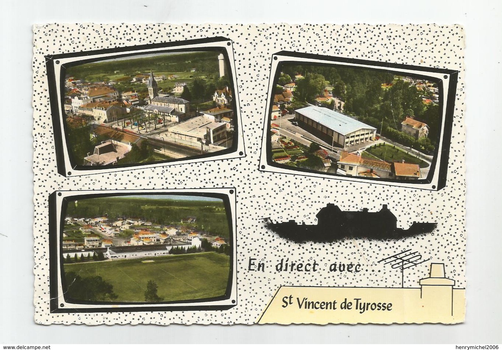 40 Landes St Vincent De Tyrosse En Direct Avion Dt Stade Sports - Saint Vincent De Tyrosse