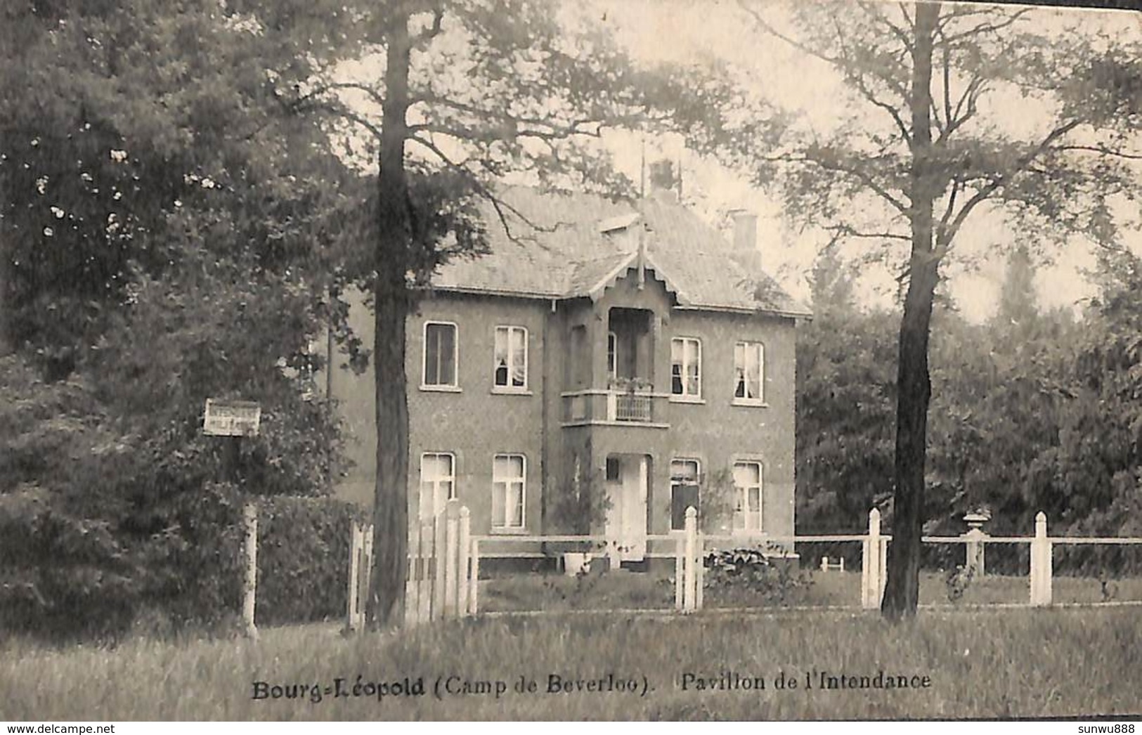 Bourg-Léopold (Camp De Beverloo) - Pavillon De L'Intendance (Désiré Gotthold) (vaste Prijs) - Leopoldsburg (Beverloo Camp)