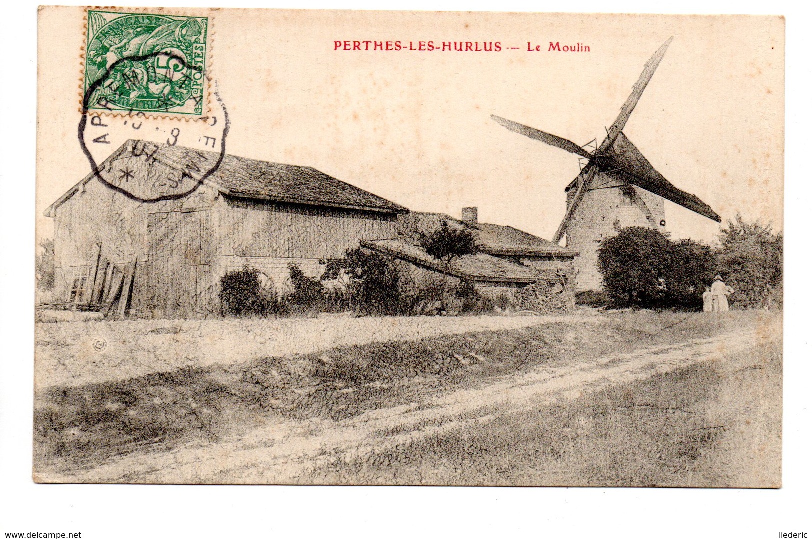 Perthes-les-Hurlus: Le Moulin - Souain-Perthes-lès-Hurlus
