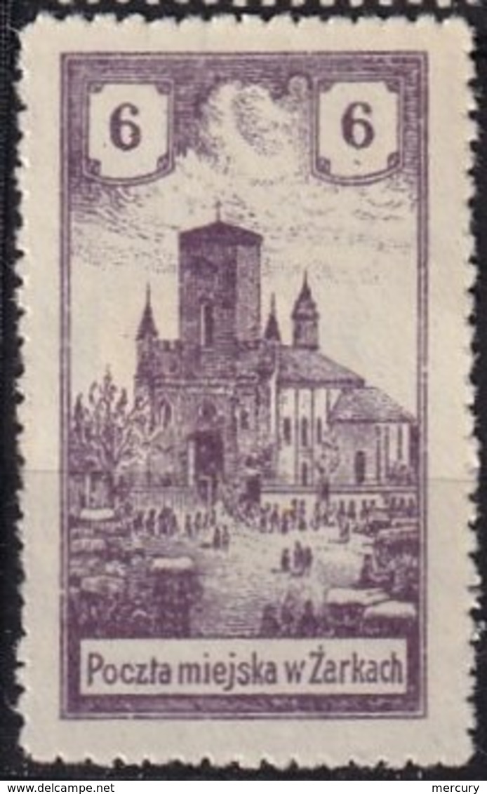 POLOGNE - Timbre Local De Zarki Neuf - 6 G. TB FAUX - Errors & Oddities