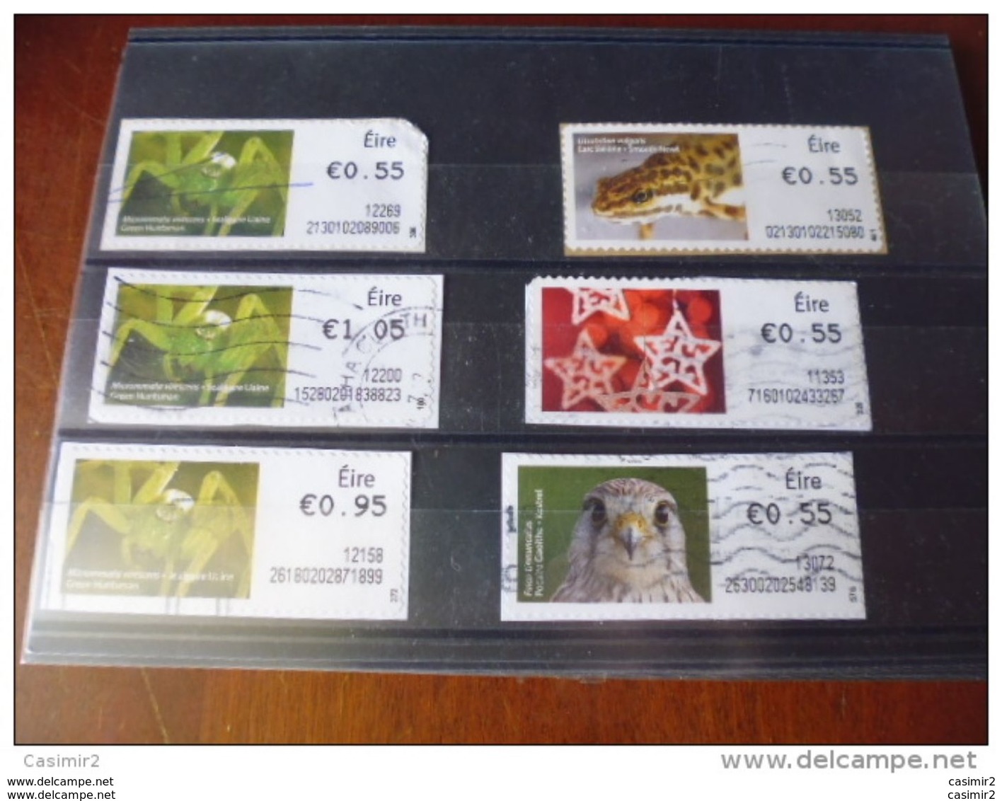 IRLANDE TIMBRES DISTRIBUTEURS - Frankeervignetten (Frama)