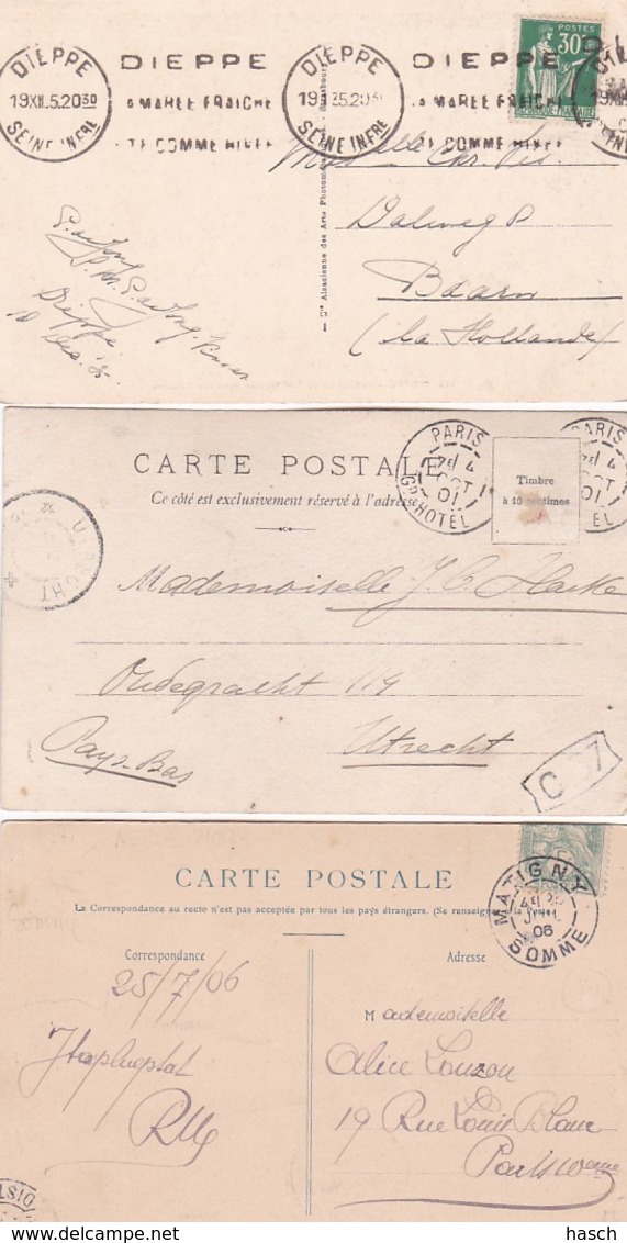 Beau lot de 30 CPA France. Toutes différentes-dont certaines très RARES. Les cartes sont scannées recto verso.