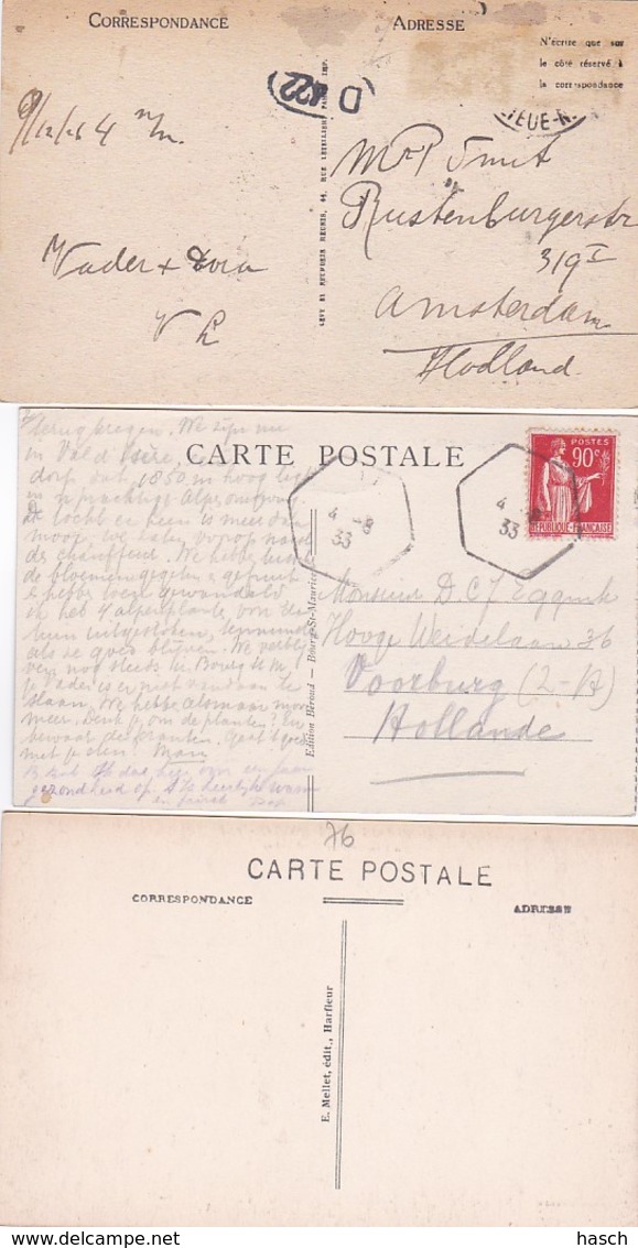 Beau lot de 30 CPA France. Toutes différentes-dont certaines très RARES. Les cartes sont scannées recto verso.