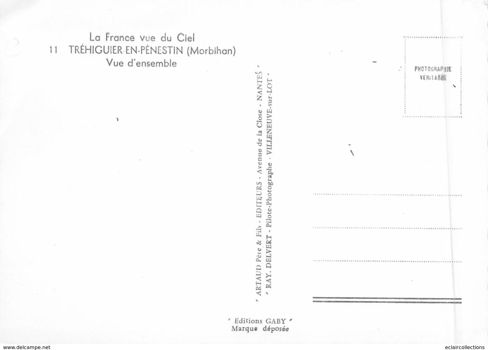 Tréhiguier En Pénestin           56           Vue D'ensemble     10x15            (Voir Scan) - Other & Unclassified