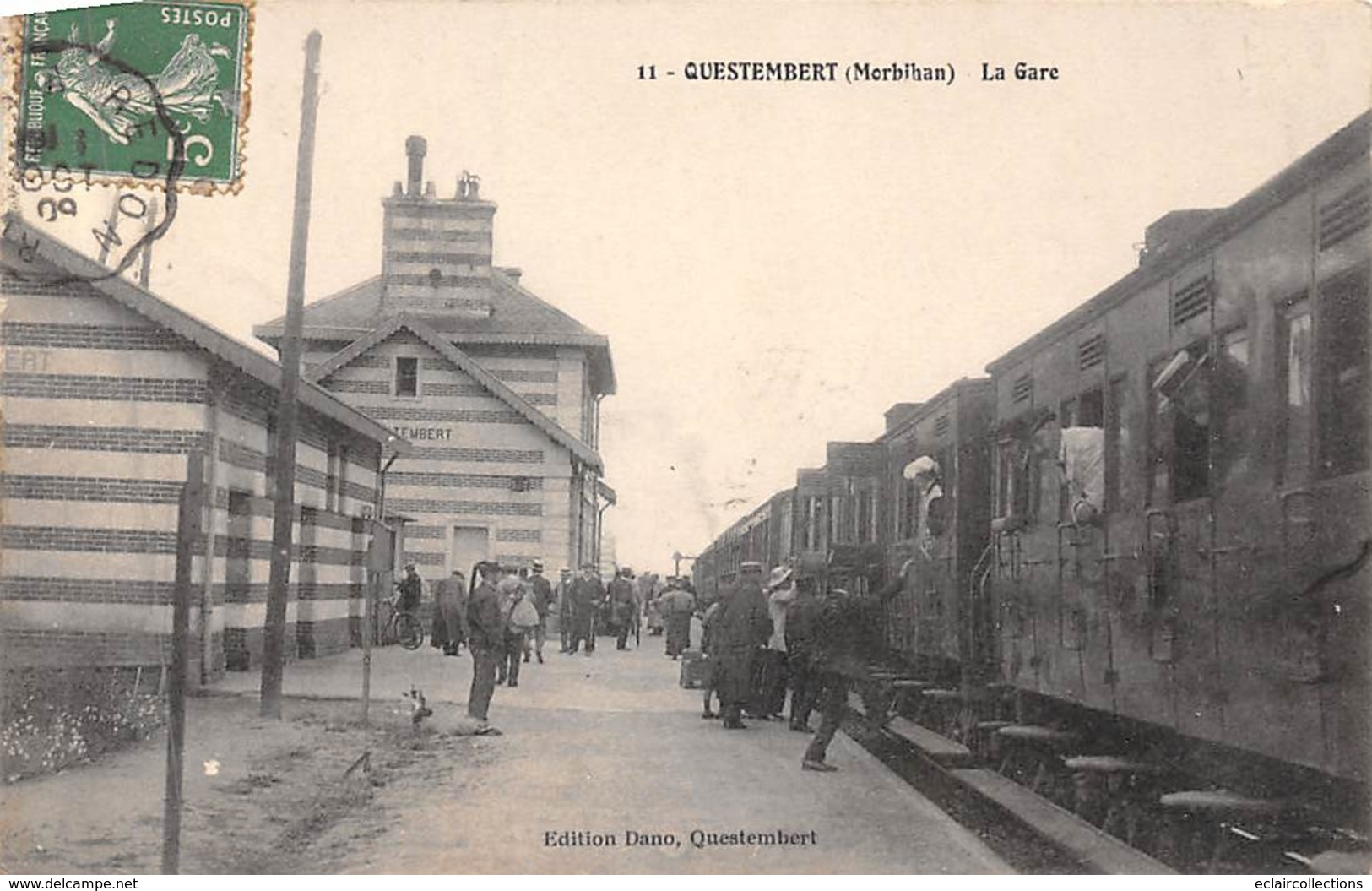 Questembert           56           La Gare         (Voir Scan) - Questembert