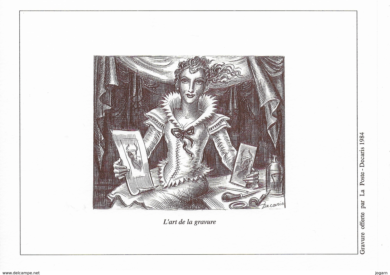 L' Art De La Gravure DECARIS   (la Poste) - Prints & Engravings