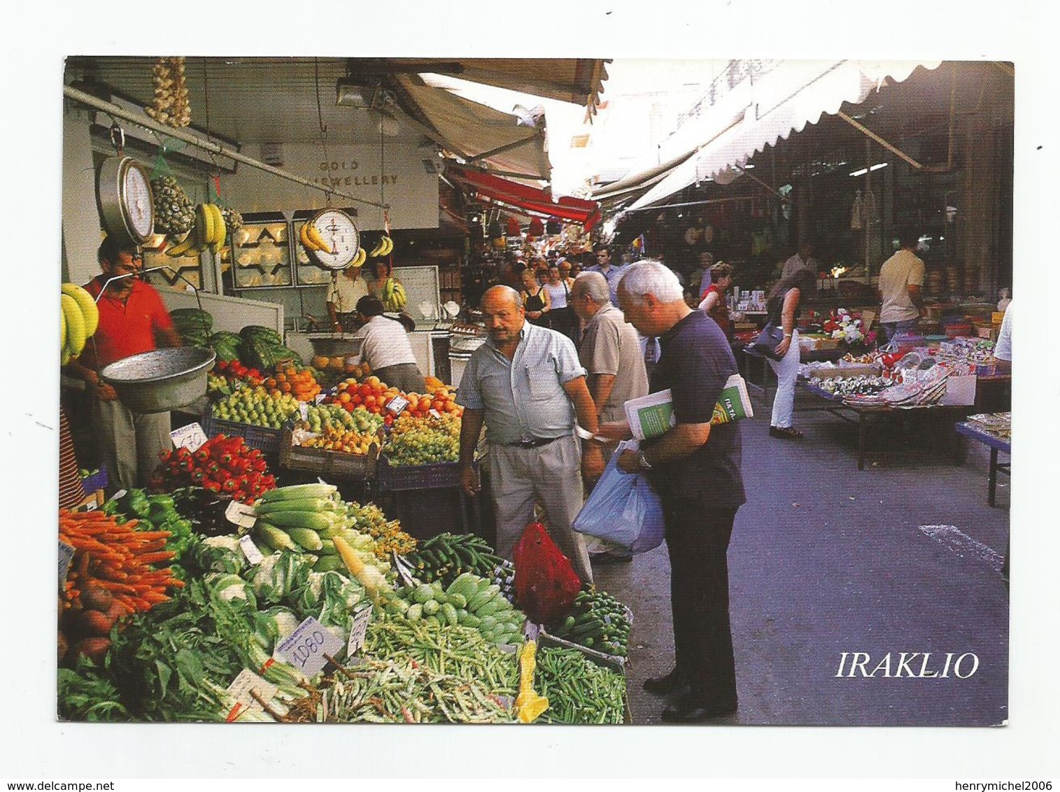 Grèce Greece Crete Marché Iraklio - Griechenland