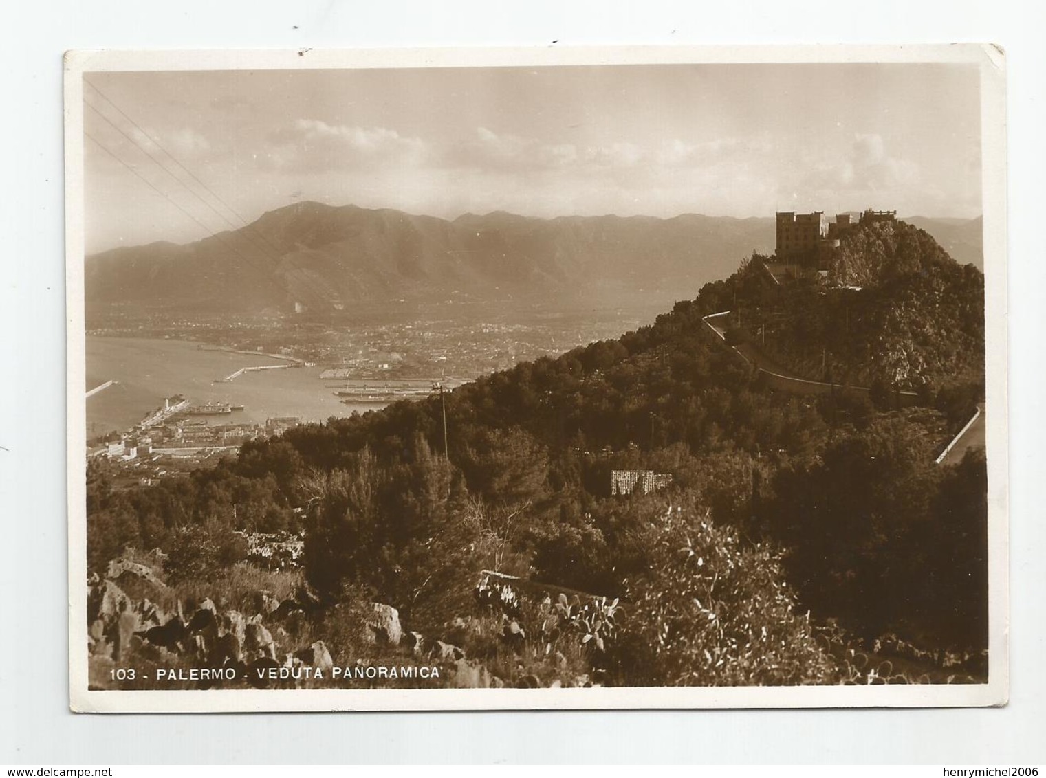 Italie Italia Italy -sicilia Palermo Veduta Panoramica - Palermo