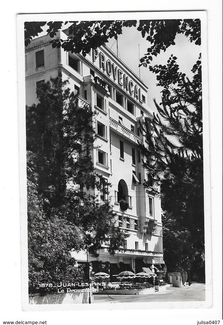 JUAN LES PINS (06) Façade Hotel Le Provençal - Juan-les-Pins