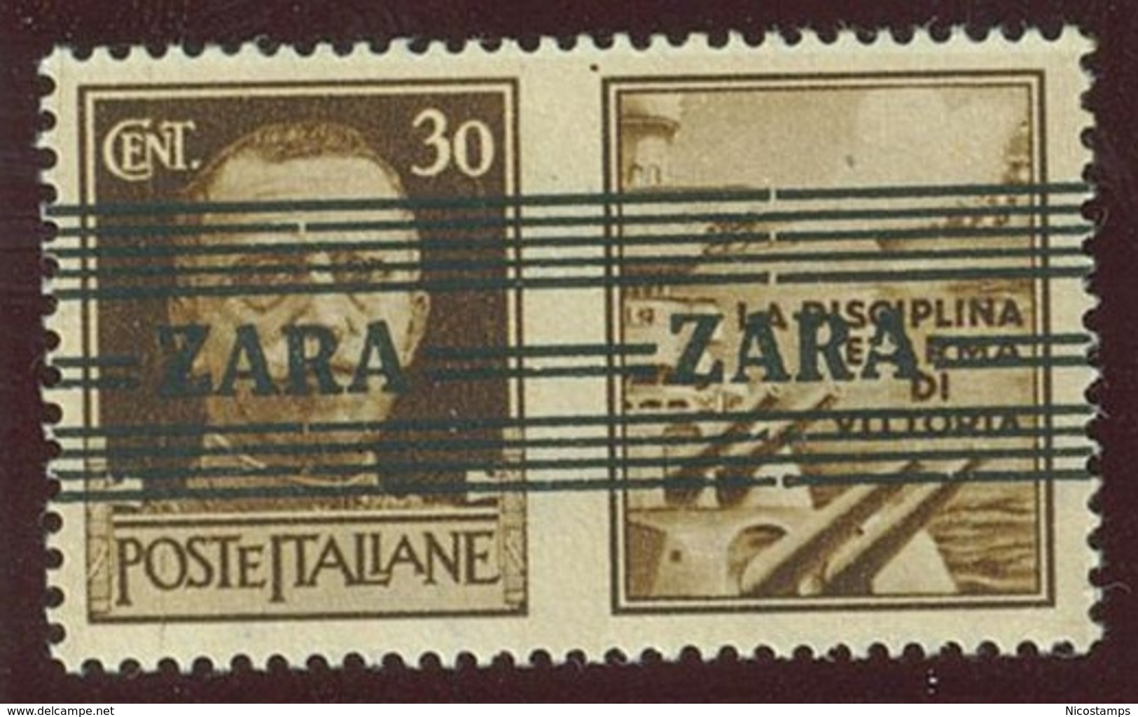 ITALIA - OCC. TEDESCA ZARA SASS. 31aa NUOVO - Ocu. Alemana: Zara