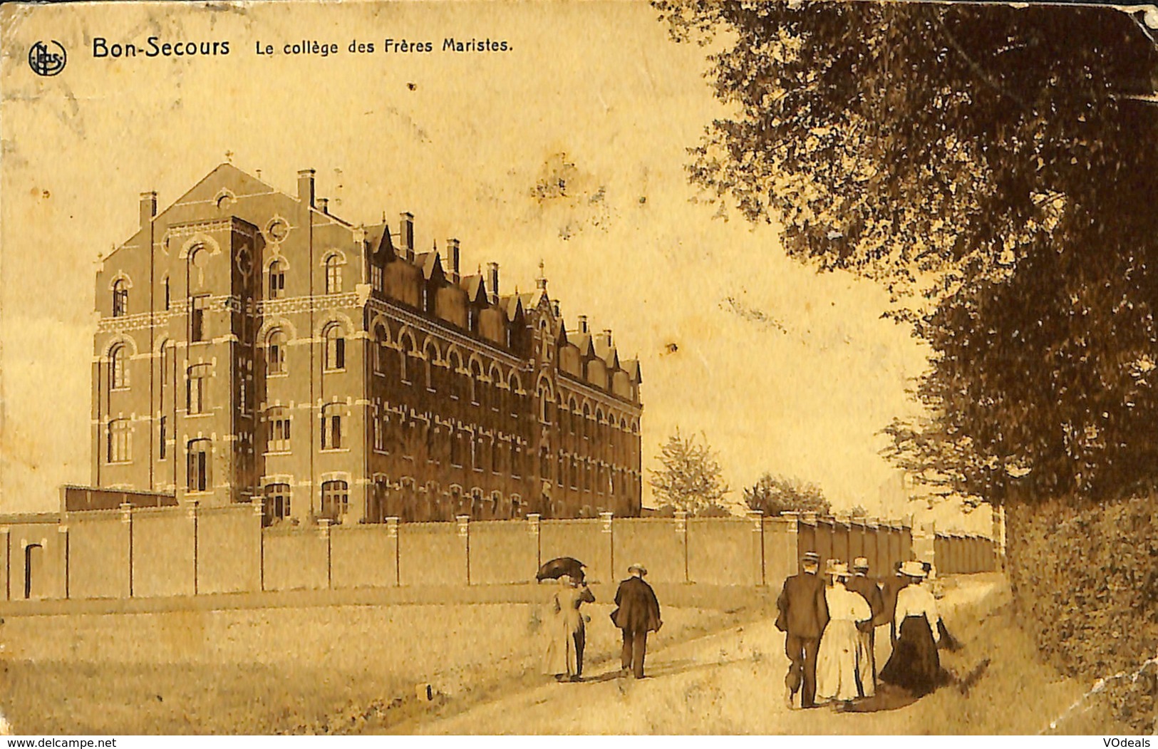 026 259 - CPA - Belgique - Bon-Secours - Le Collège Des Frères Maristes - Péruwelz