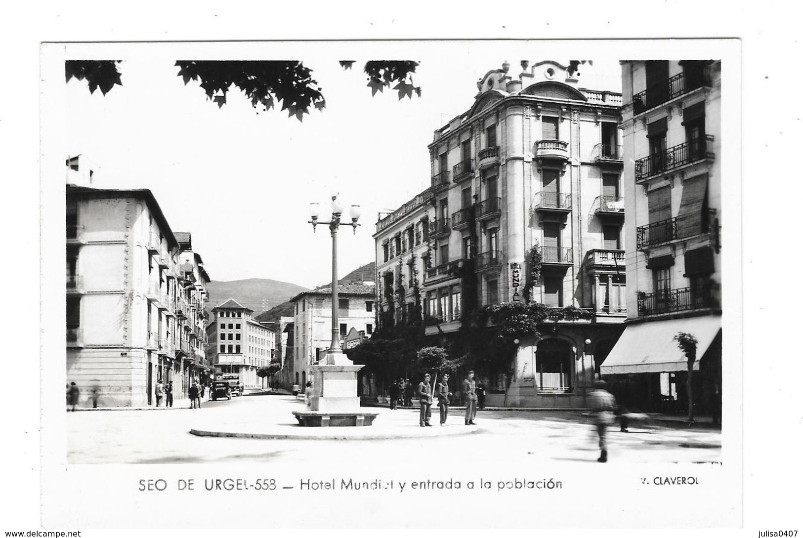 SEO DE URGEL (Espagne) Cpsm Hotel Mundial - Other & Unclassified