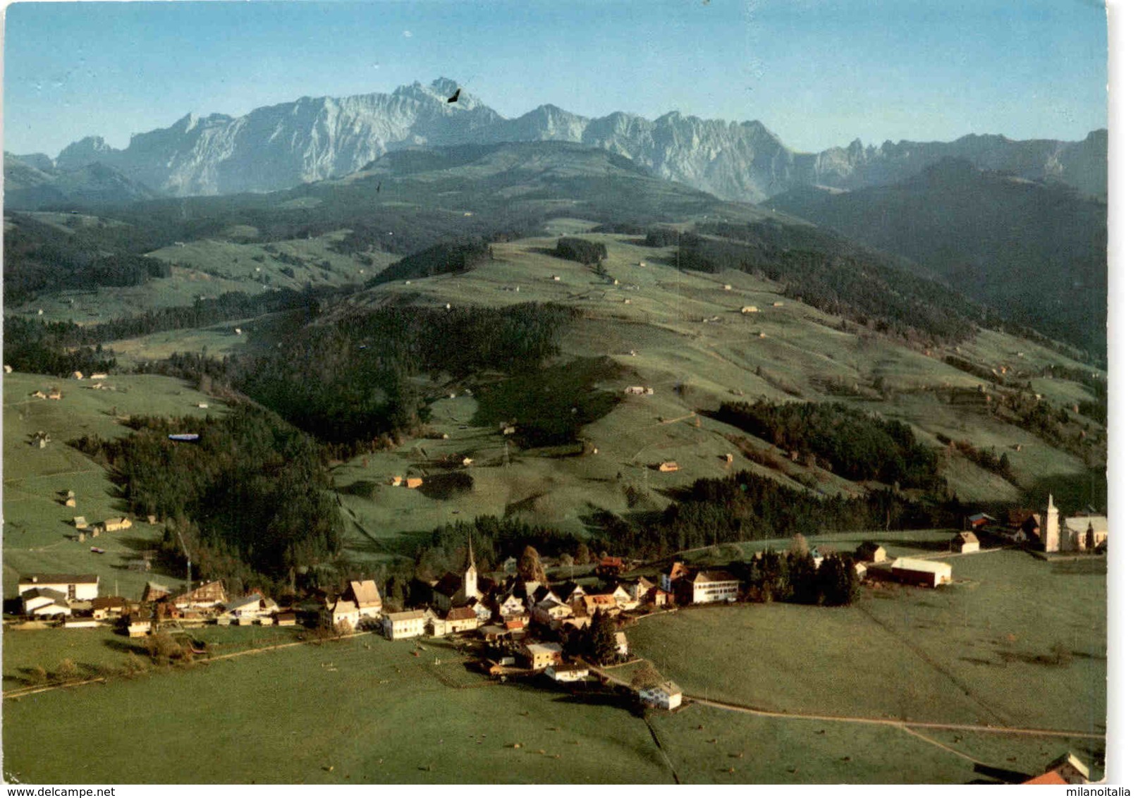 Flugaufnahme Kurort Hemberg SG Mit Säntis (4097) * 18. 7. 1972 - Hemberg