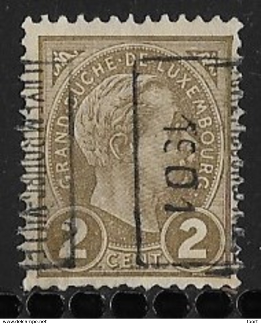 Luxembourg  1901  Prifix Nr. 3B - Precancels