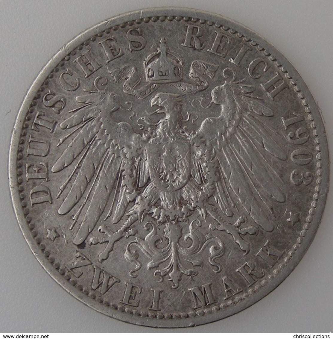 Allemagne, Preussen, 2 Mark 1903 A, TB, KM#522 - 2, 3 & 5 Mark Argento
