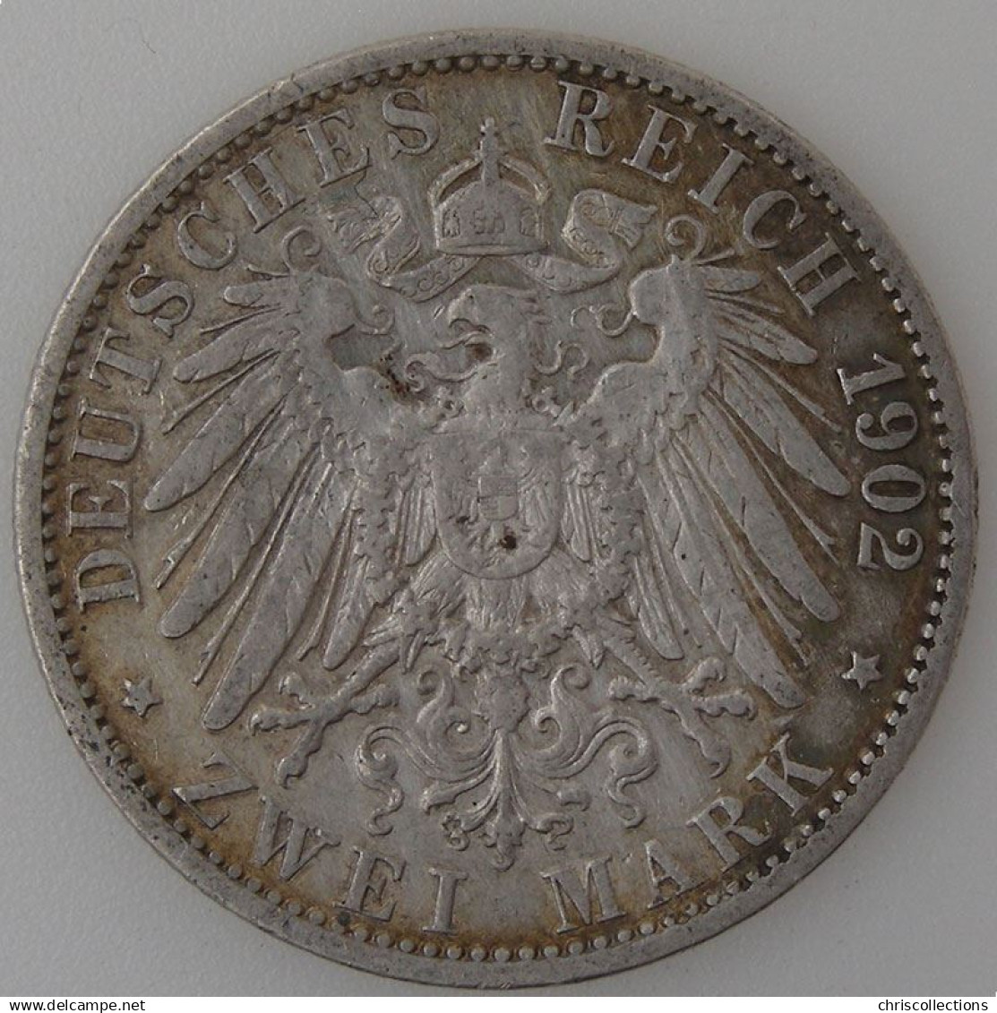 Allemagne , Preussen, 2 Mark 1902 A, TB, KM#522. - 2, 3 & 5 Mark Plata