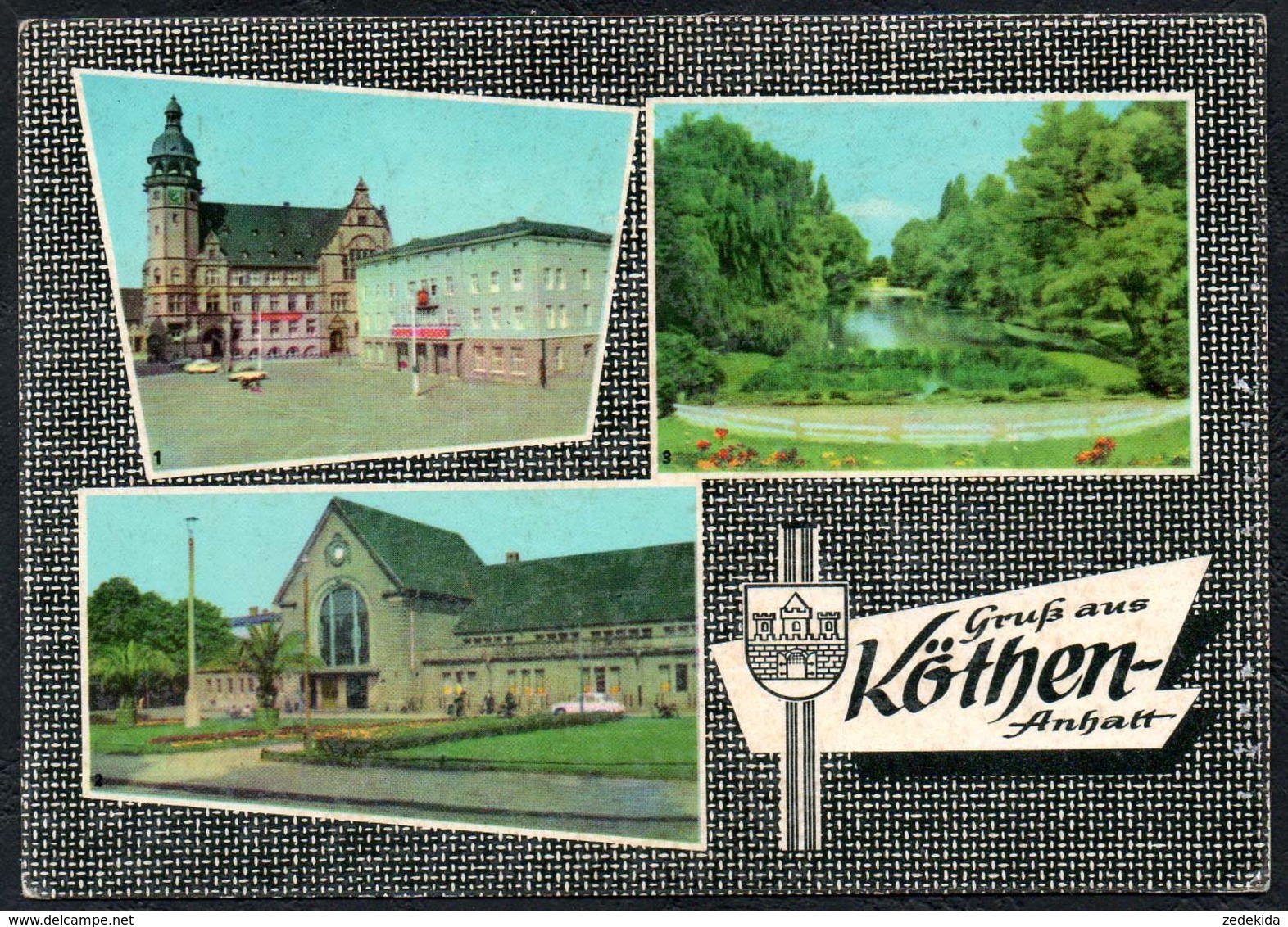 D5490 - Köthen - MBK - Bahnhof - Verlag Heldge - Köthen (Anhalt)